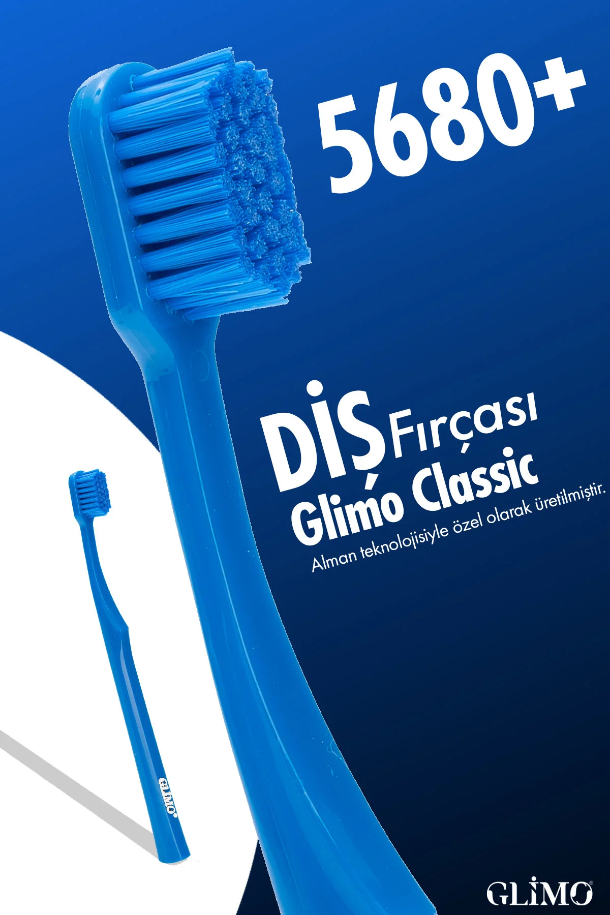 مسواک دستی کلاسیک EXTRA SOFT 5680 اورجینال Glimo