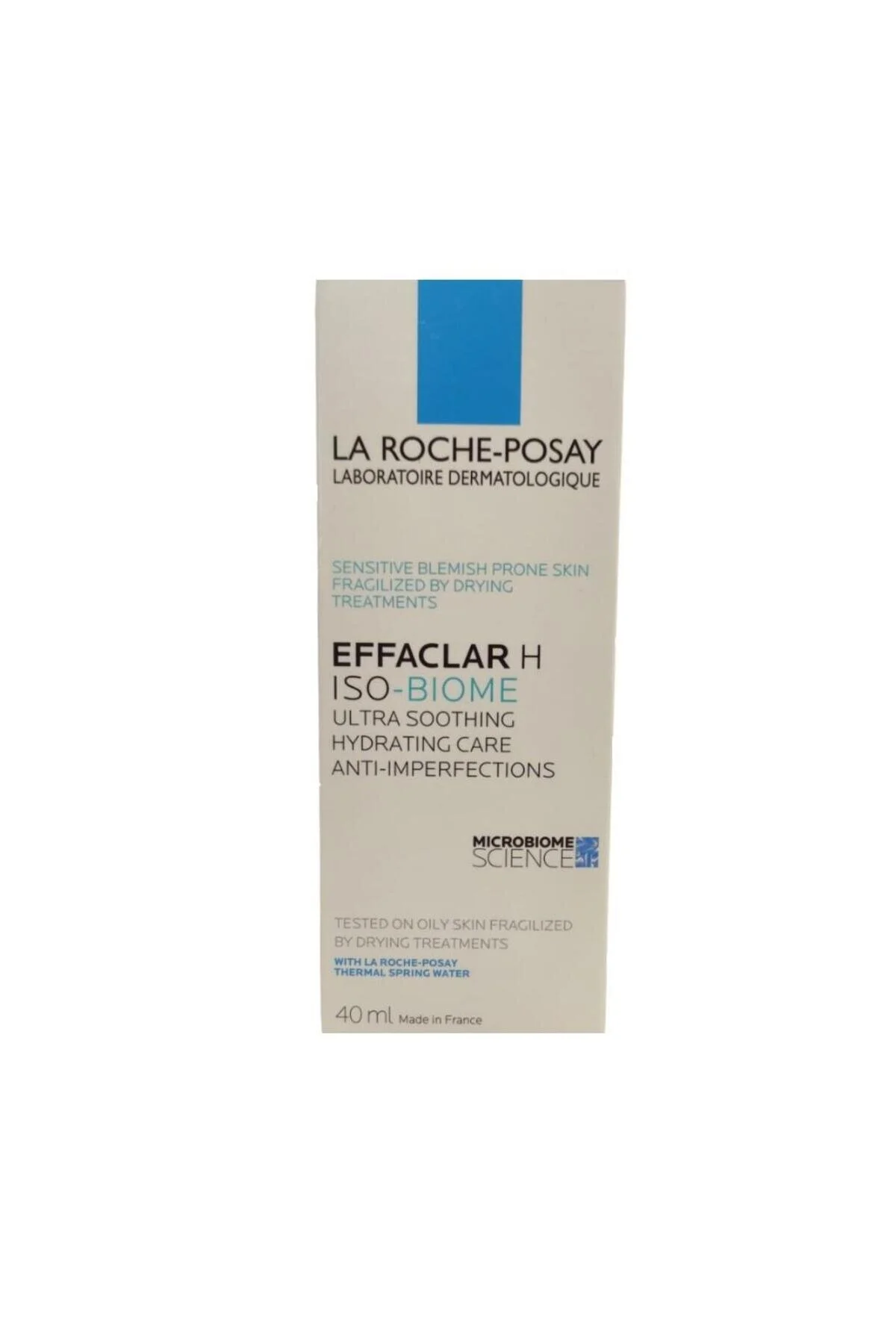 کرم مرطوب کننده صورت Effaclar H Isobiome با حجم 40 میلی لیتر مناسب برای پوست های حساس La Roche Posay