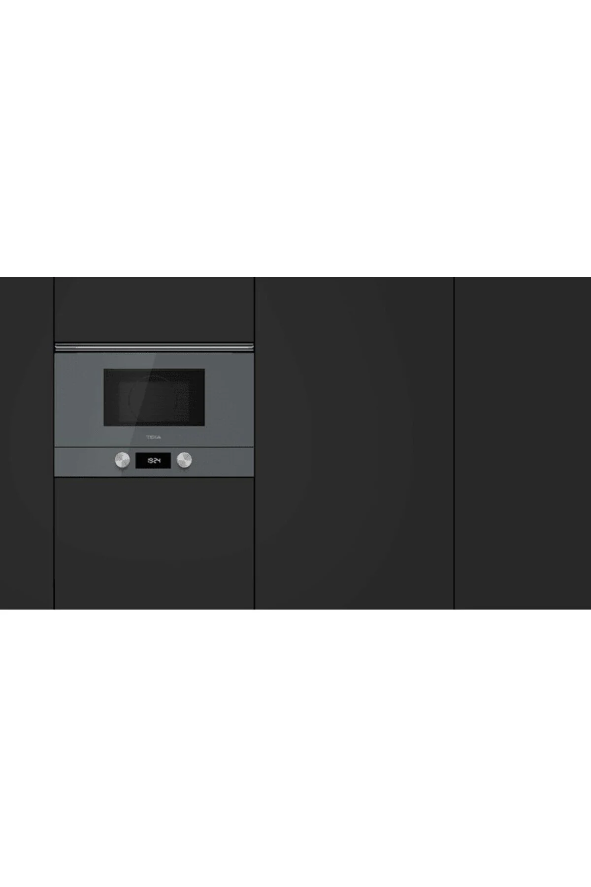 مایکروویو مایکروفر توکار 8220 BIS L ST GREY 22 لیتری با پایه سرامیکی اورجینال Teka