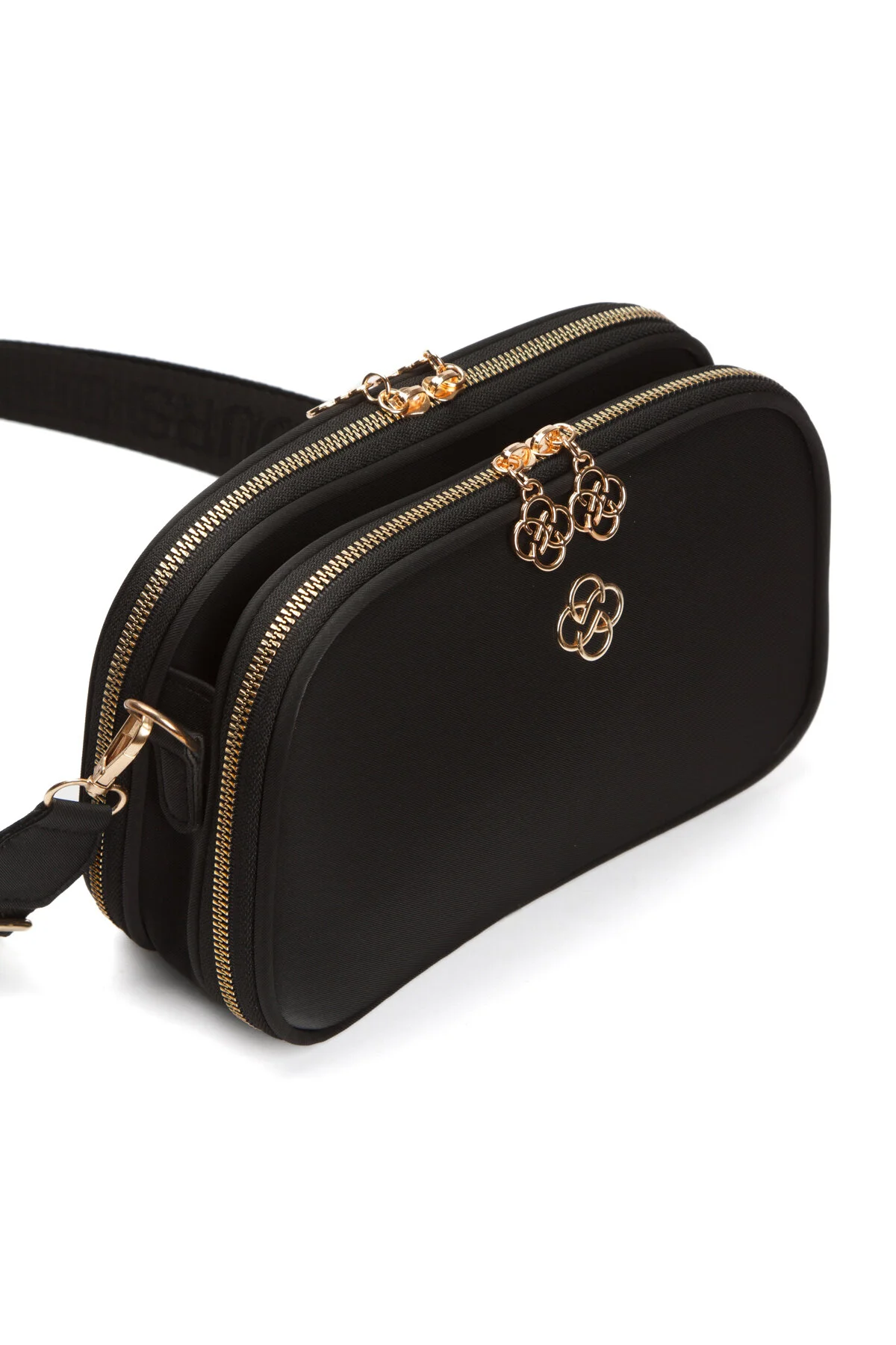 کیف شانه ای ساتن صلیب بند دو تکه Adelina Bags
