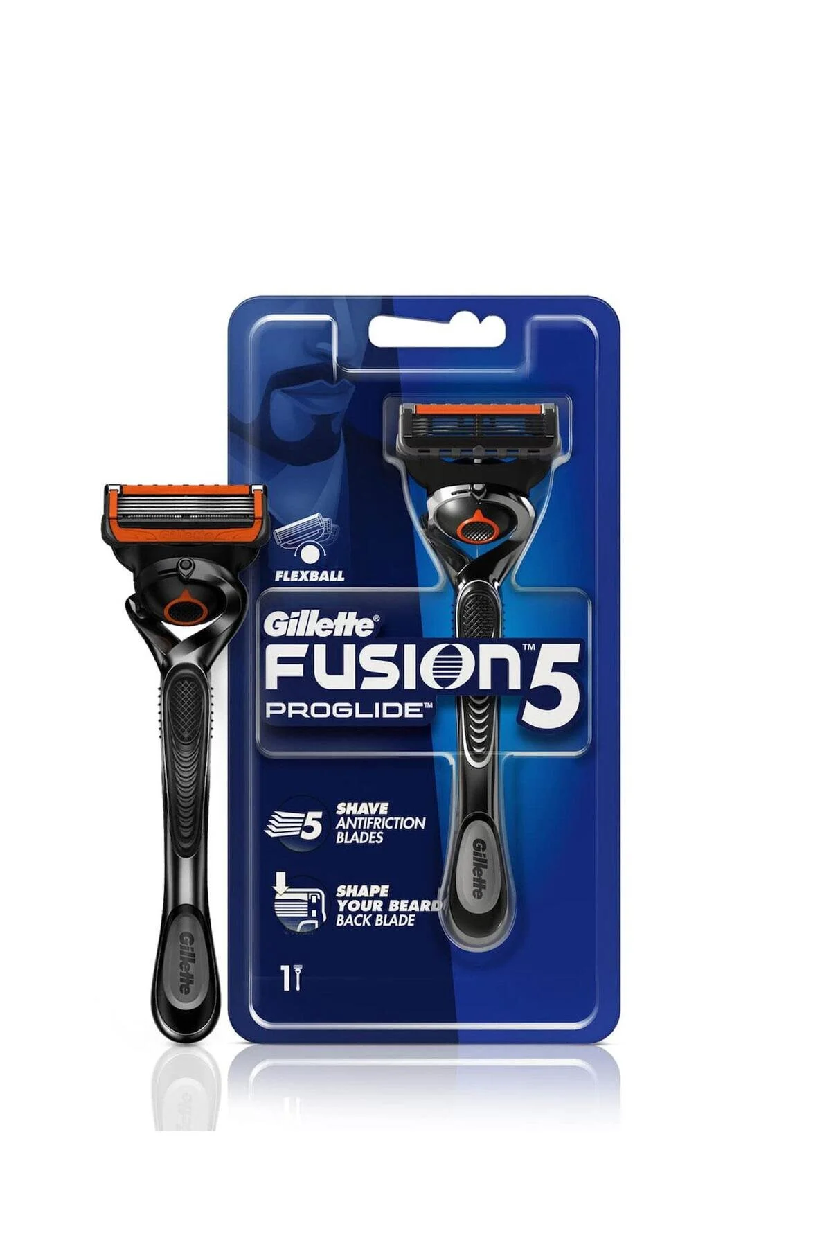 تیغ اصلاح مردانه Fusion5 Proglide Flexball با طراحی پیشرفته ژیلت Gillette