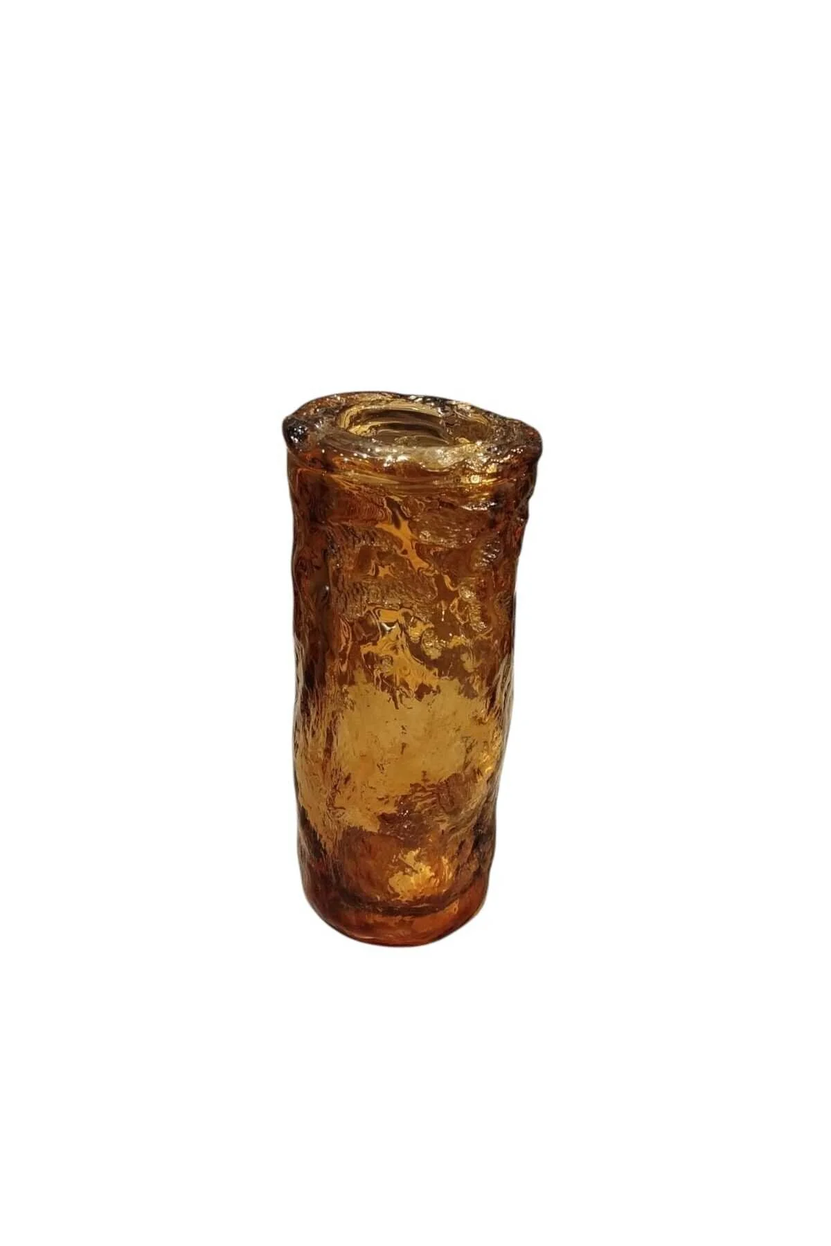 ست لوازم جانبی گلدان شیشه ای کهربا تیره 12X30 سانتی متر Mikasa Moor