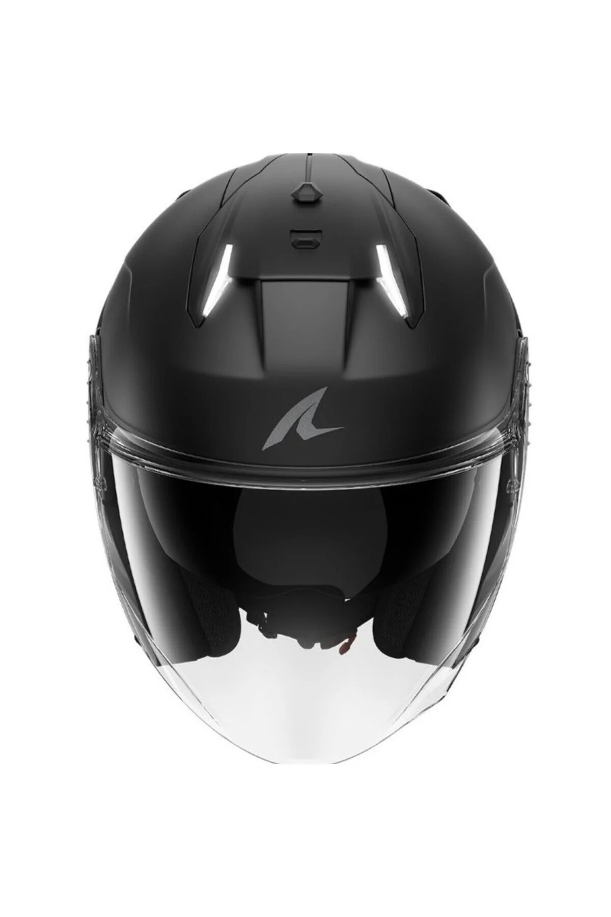 کلاه کاسکت موتورسیکلت مشکی SKWAL I3 JET تیره SHADOW MATTE HALF HALEMET M Shark