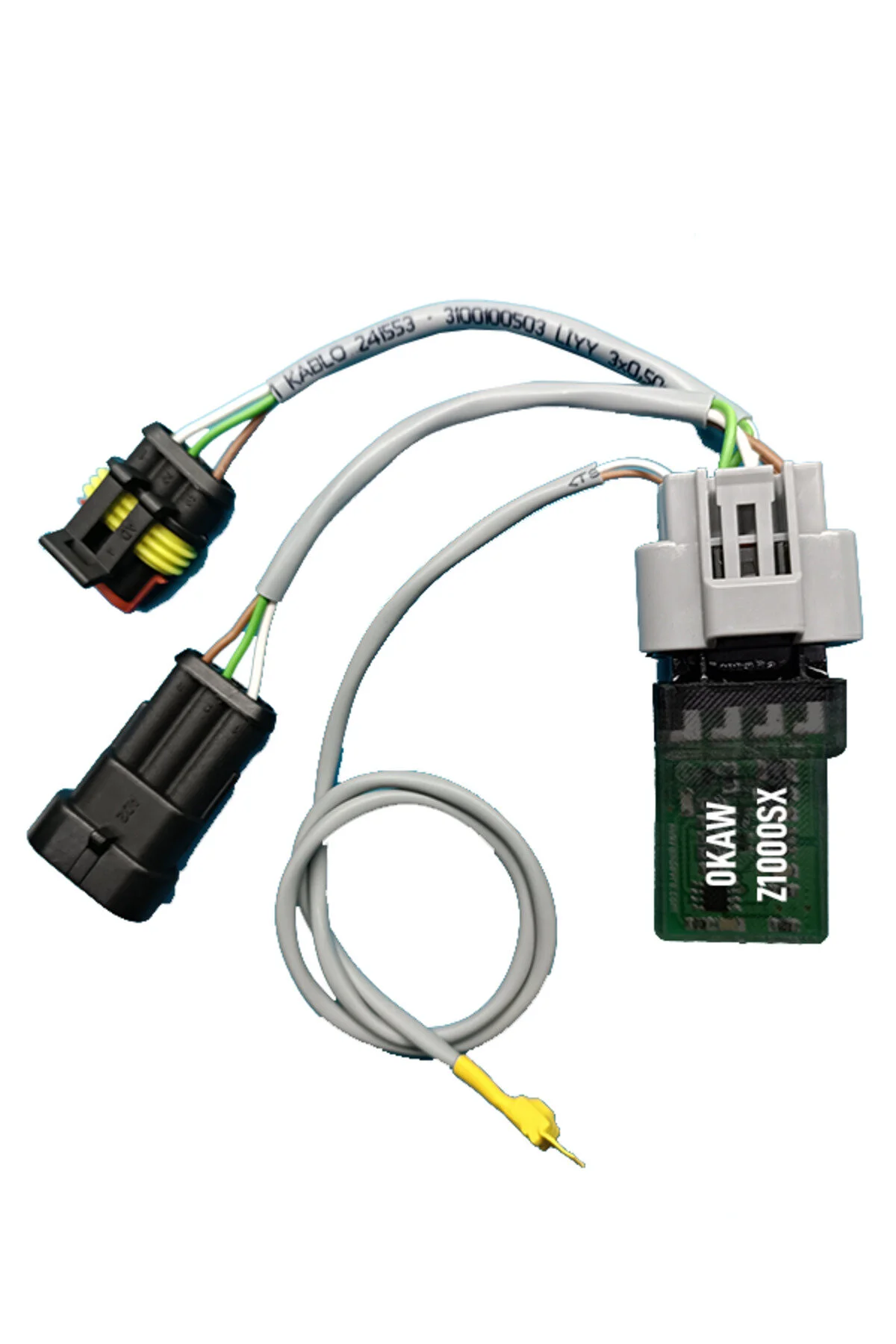 محصولات ضروری موتورسیکلت Z1000 SX 2011 2016 SOCKET BACK STOP CIRCUIT FAKAR KAWASAKI لوازم جانبی موتور سیکلت Mikron Devre