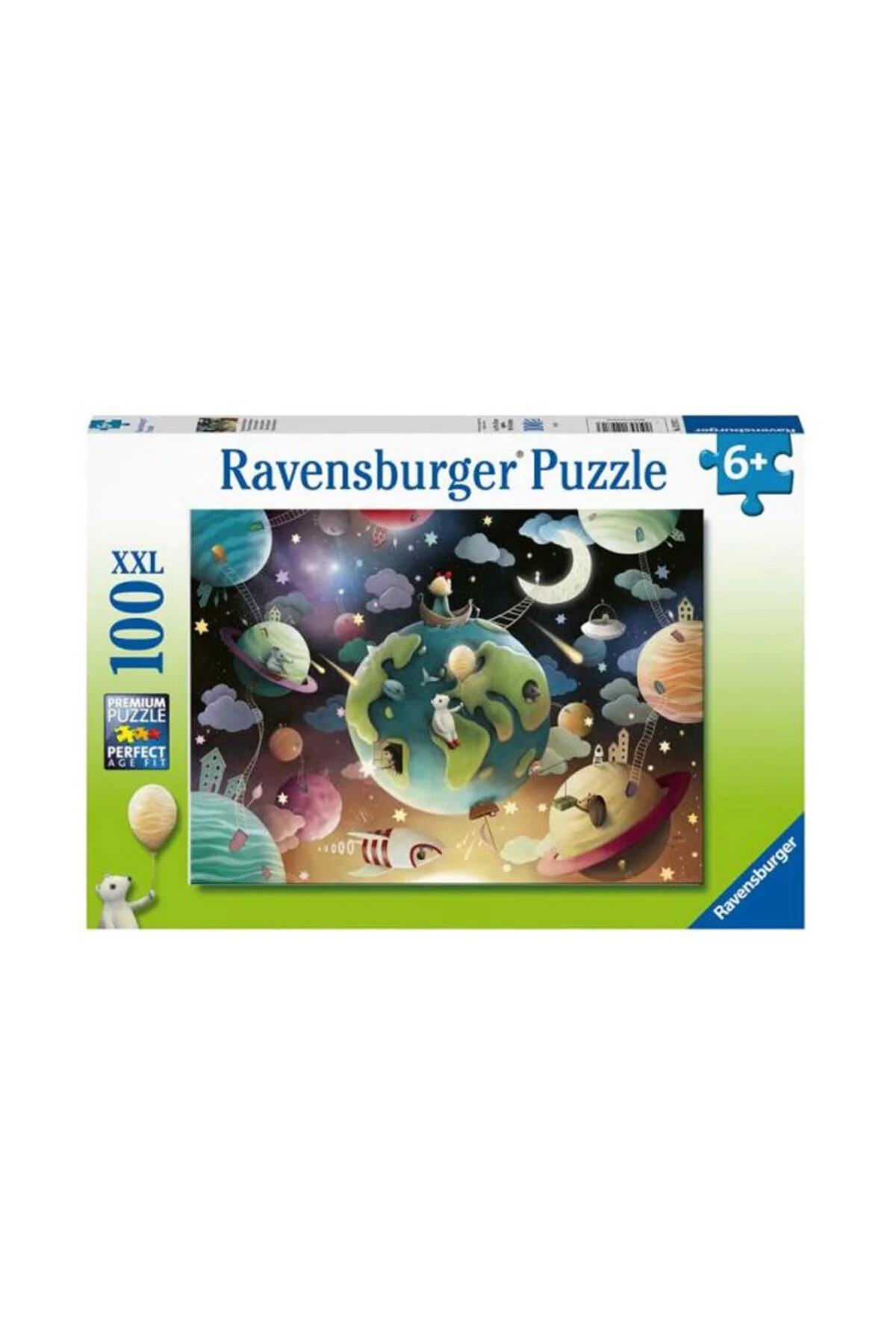پازل کودکانه 100 تکه سیاره 129713 از ترکیه RAVENSBURGER