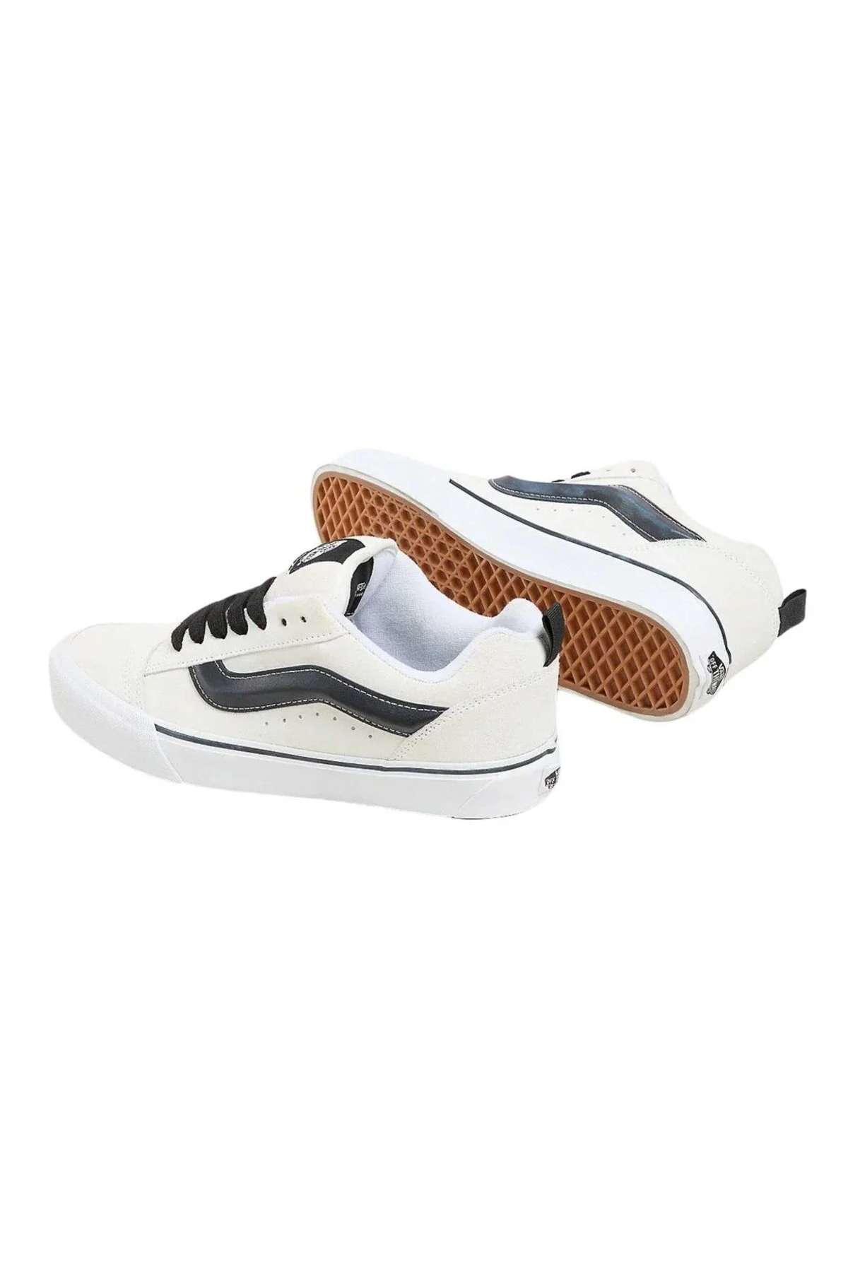 کفش مردانه زنانه یونیسکس ورزشی سیاه و سفید Knu Skool و ونس Vans