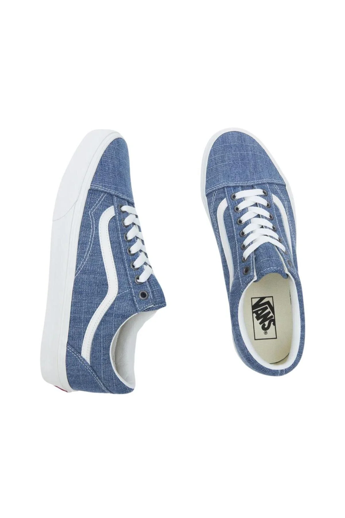 کفش مردانه زنانه یونیسکس ورزشی قدیمی Skool Blue و ونس Vans