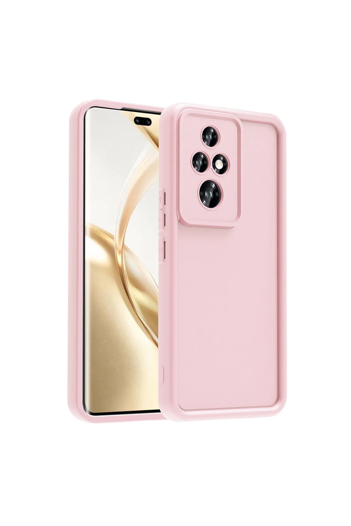 کاور و قاب HONOR 200 PRO CASE SOFT COLORFUL LAUNCH دوربین سیلیکونی محافظ قهوه سه بعدی با لبه ضخیم بیرون زده مووتک m.tk moveteck
