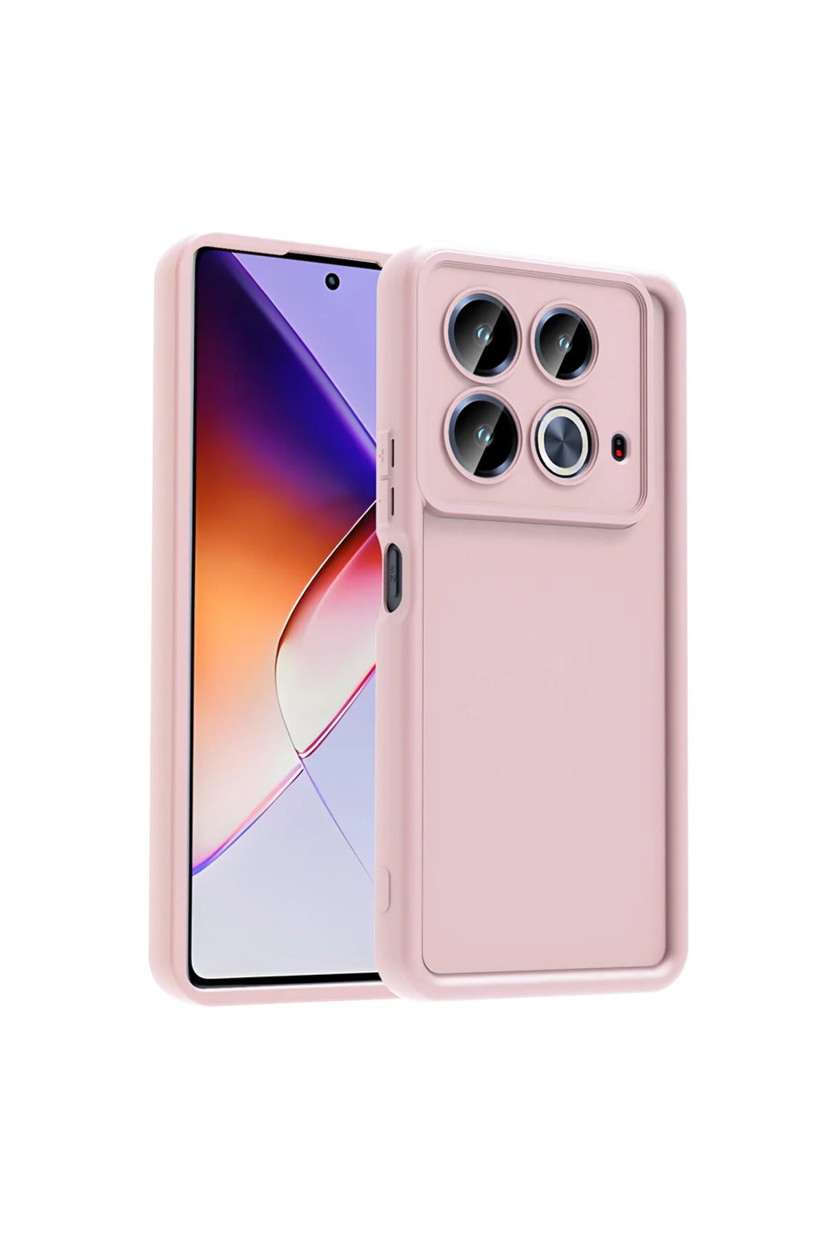 کاور و قاب INFINIX NOTE 40 4G CASE SOFT COLORFUL LAUNCH دوربین سیلیکونی محافظ بیرون زده لبه ضخیم سه بعدی مووتک m.tk moveteck
