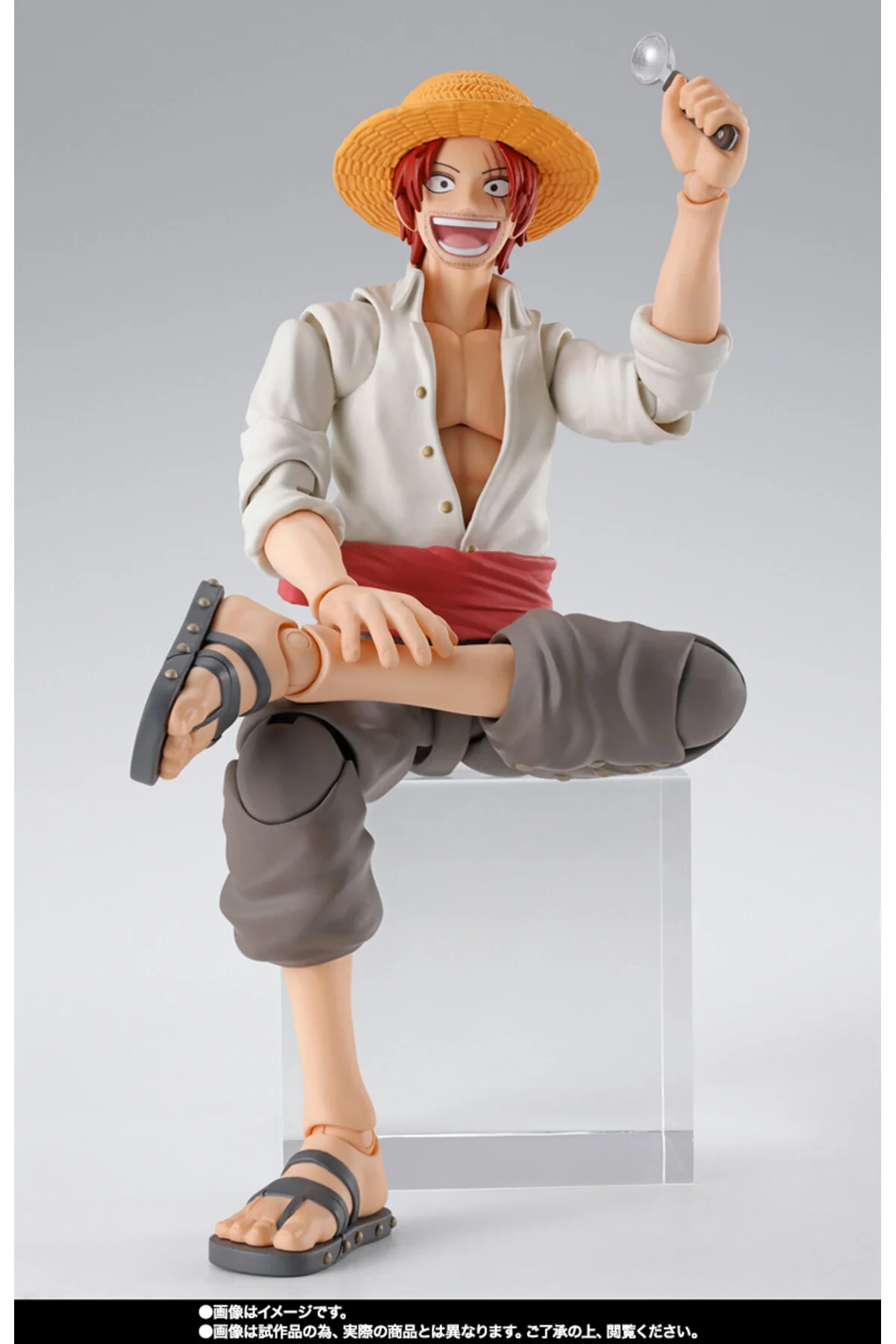 فیگور انیمه ONE PIECE S.H.FIGUARTS SHF SHANKS AND MONKEY D. LUFFY CHILDHOOD ACTION FIGURE از ترکیه BANDAI