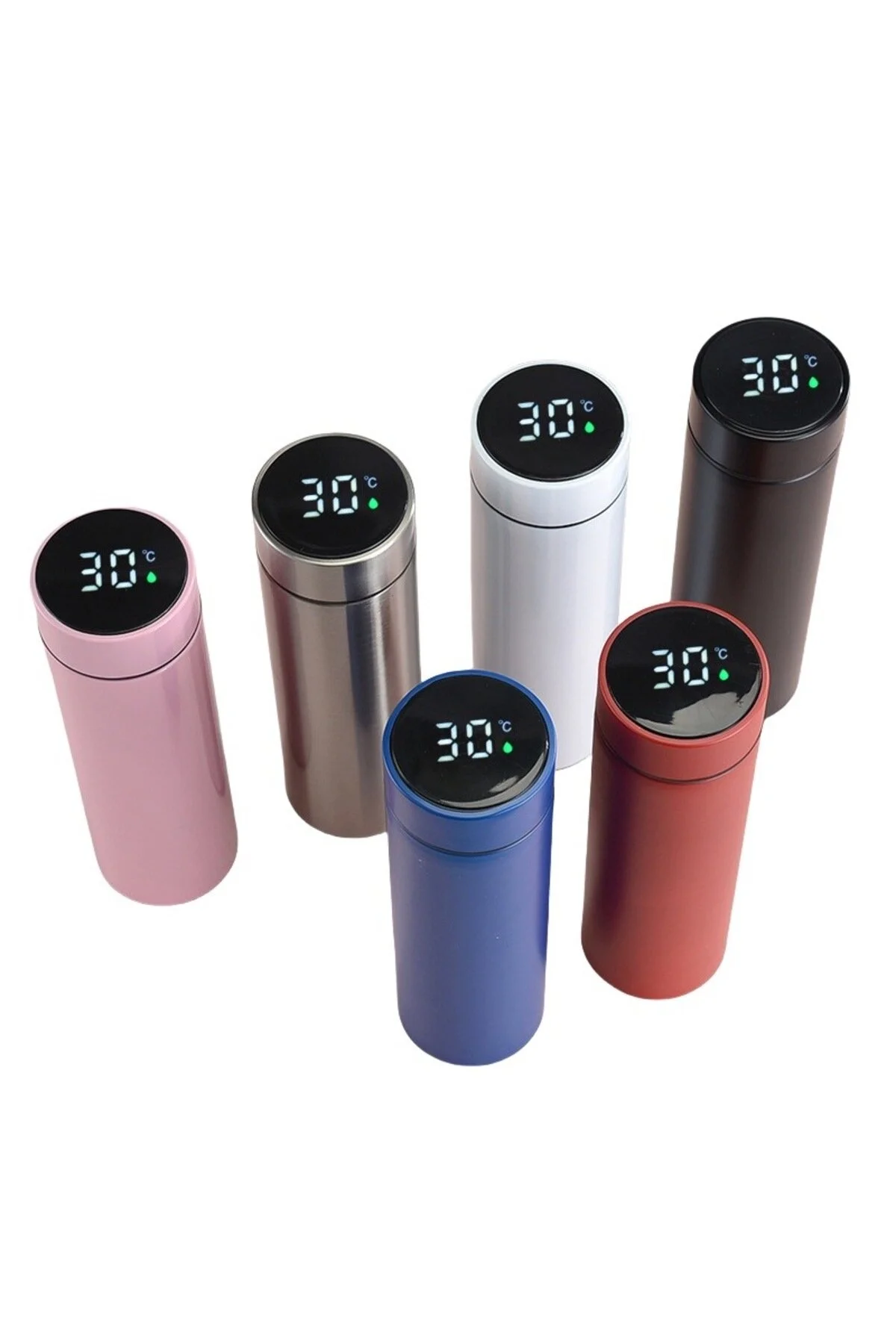 فلاسک قمقمه استیل ضد زنگ با نمایشگر دیجیتال دما 500 میل اورجینال UseMe