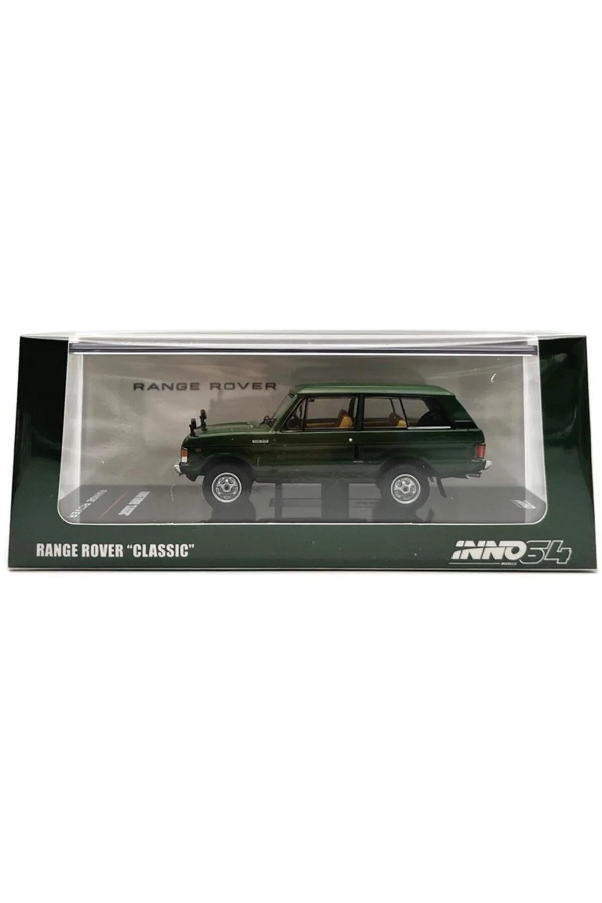 مدل خودرو INNO64 LAND ROVER RANGE CLASSIC 1:64 ماشین سبز Inno