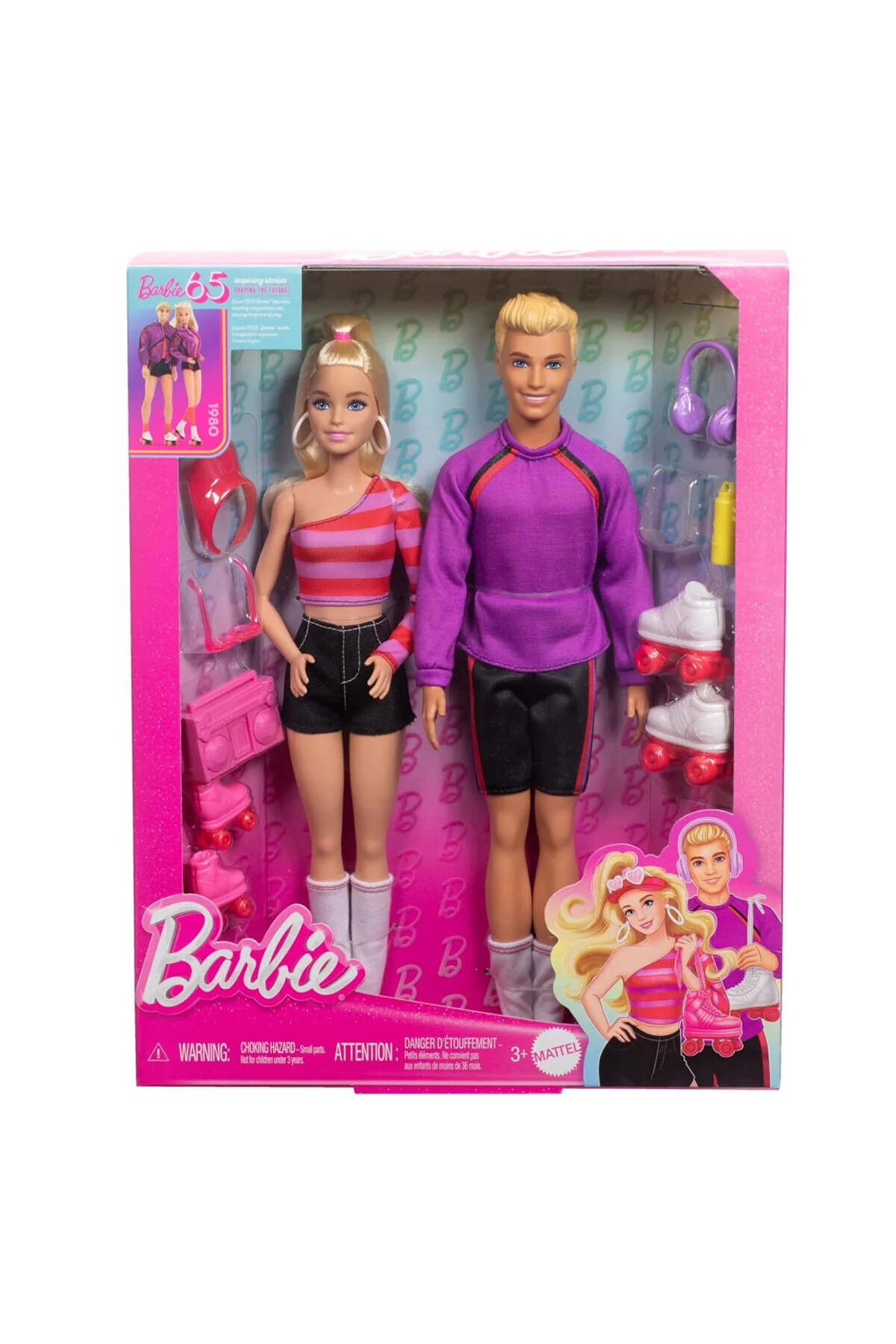 عروسک های مدل ® و کن 65 سال نوزادان 2 ساله | HXK90 Barbie