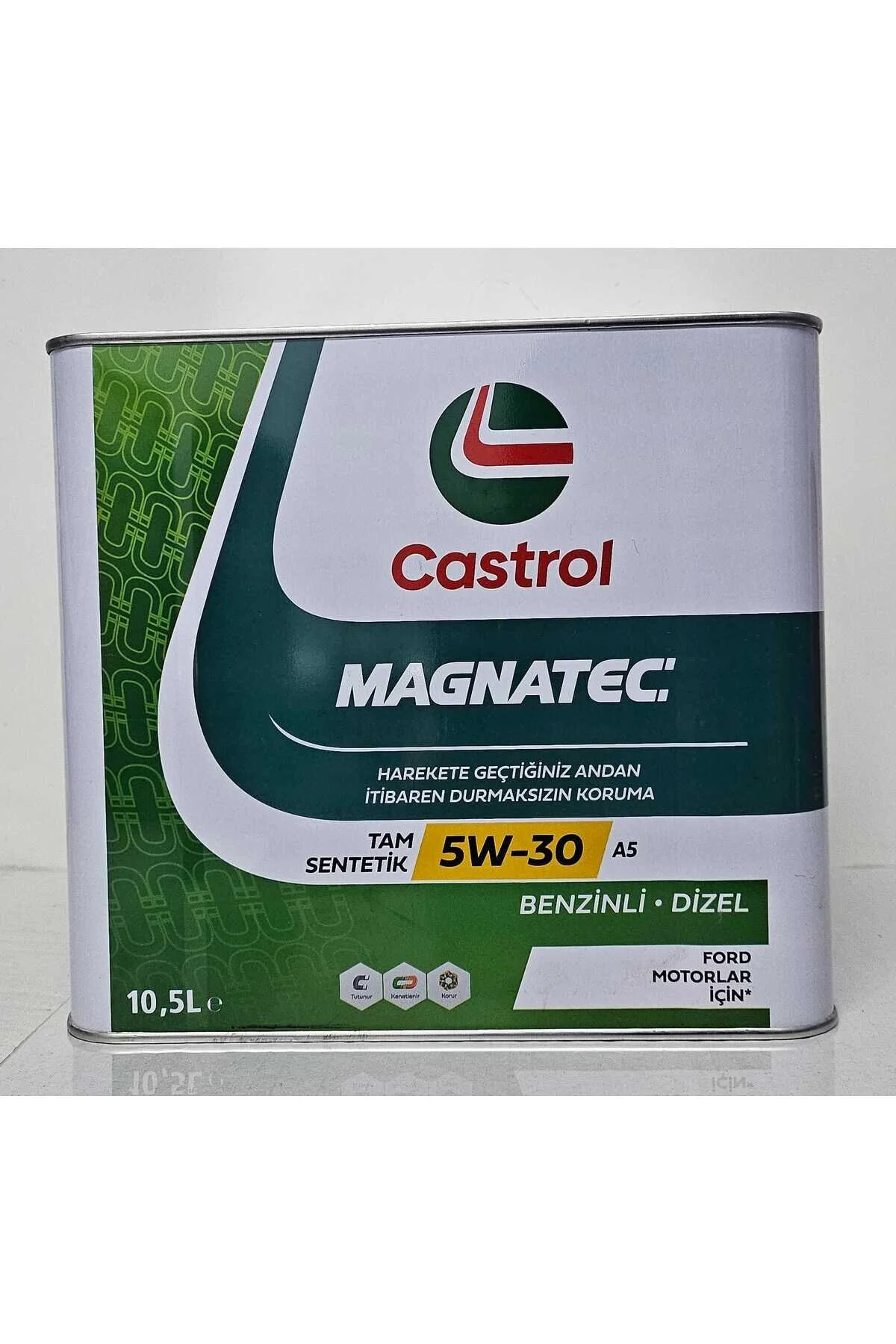 روغن و مکمل موتور MAGNATEC 5W30 10.5 L A5 برای همه خودروهای بنزینی دیزلی تولید 2025 Castrol
