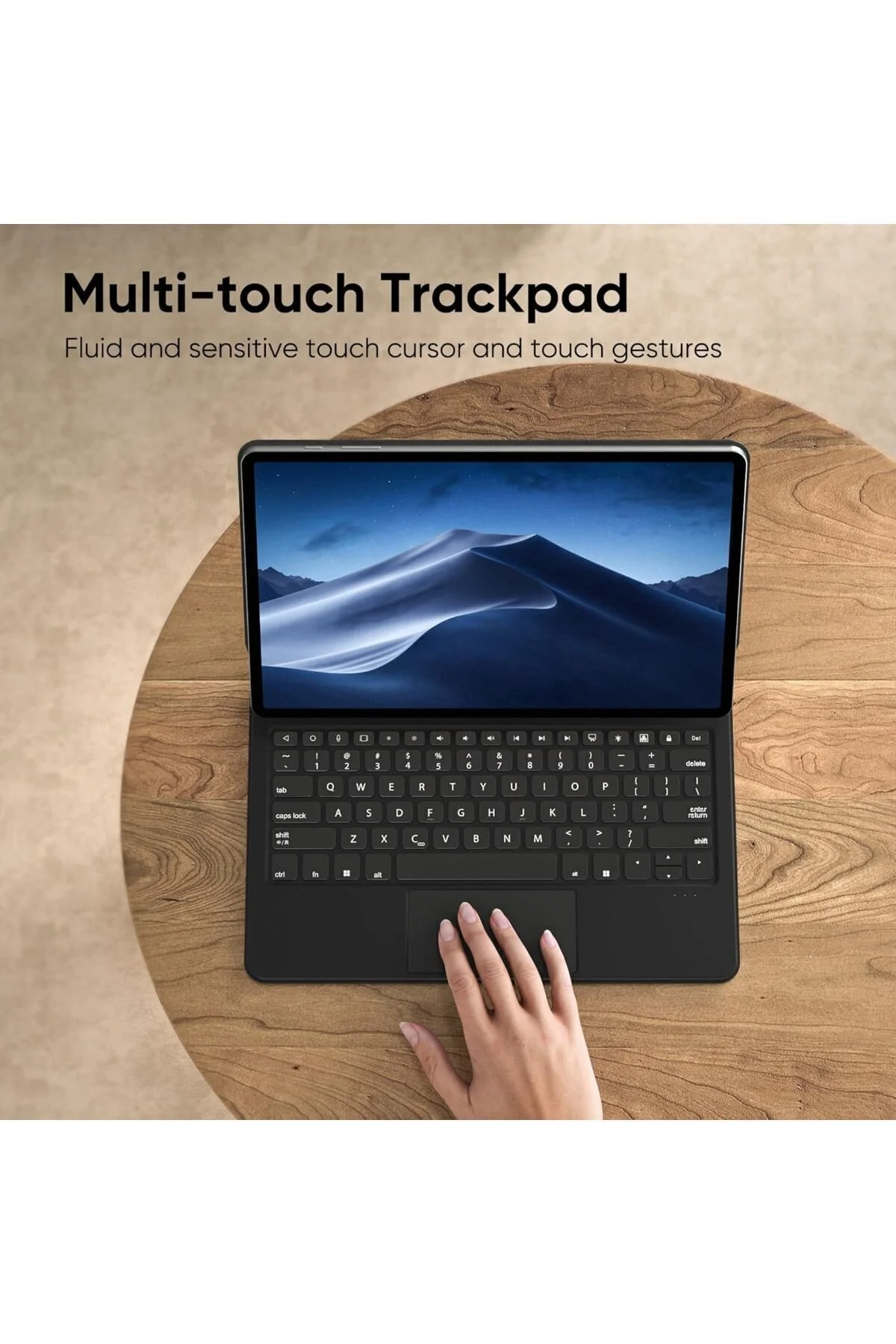 کیبورد سامسونگ GALAXY TAB S9 FE PLUS 12.4 TOUCHPAD RGB صفحه کلید LIGHT CASE SM Fogy