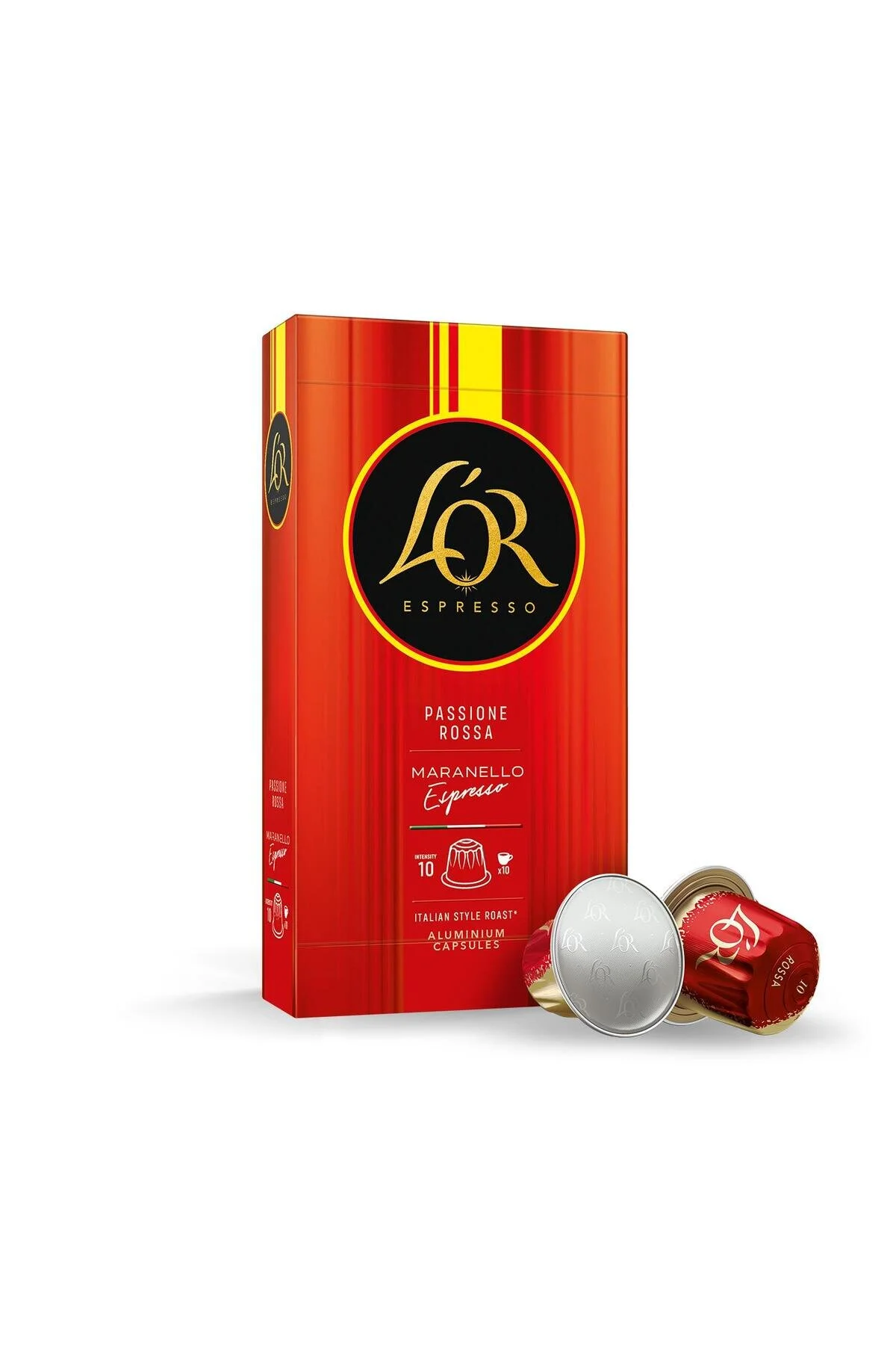 کپسول قهوه آلومینیومی سازگار با MARANELLO ESPRESSO NESPRESSO L'OR