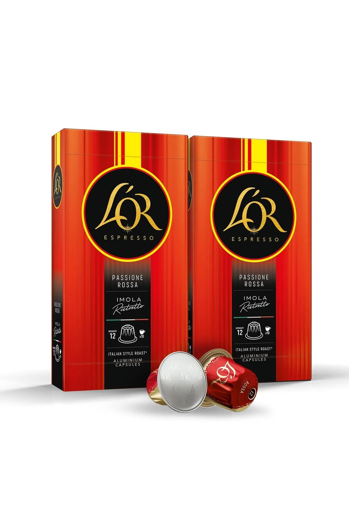 کپسول قهوه IMOLA RISTRETTO NESPRESSO سازگار با آلومینیومی 20 L'OR