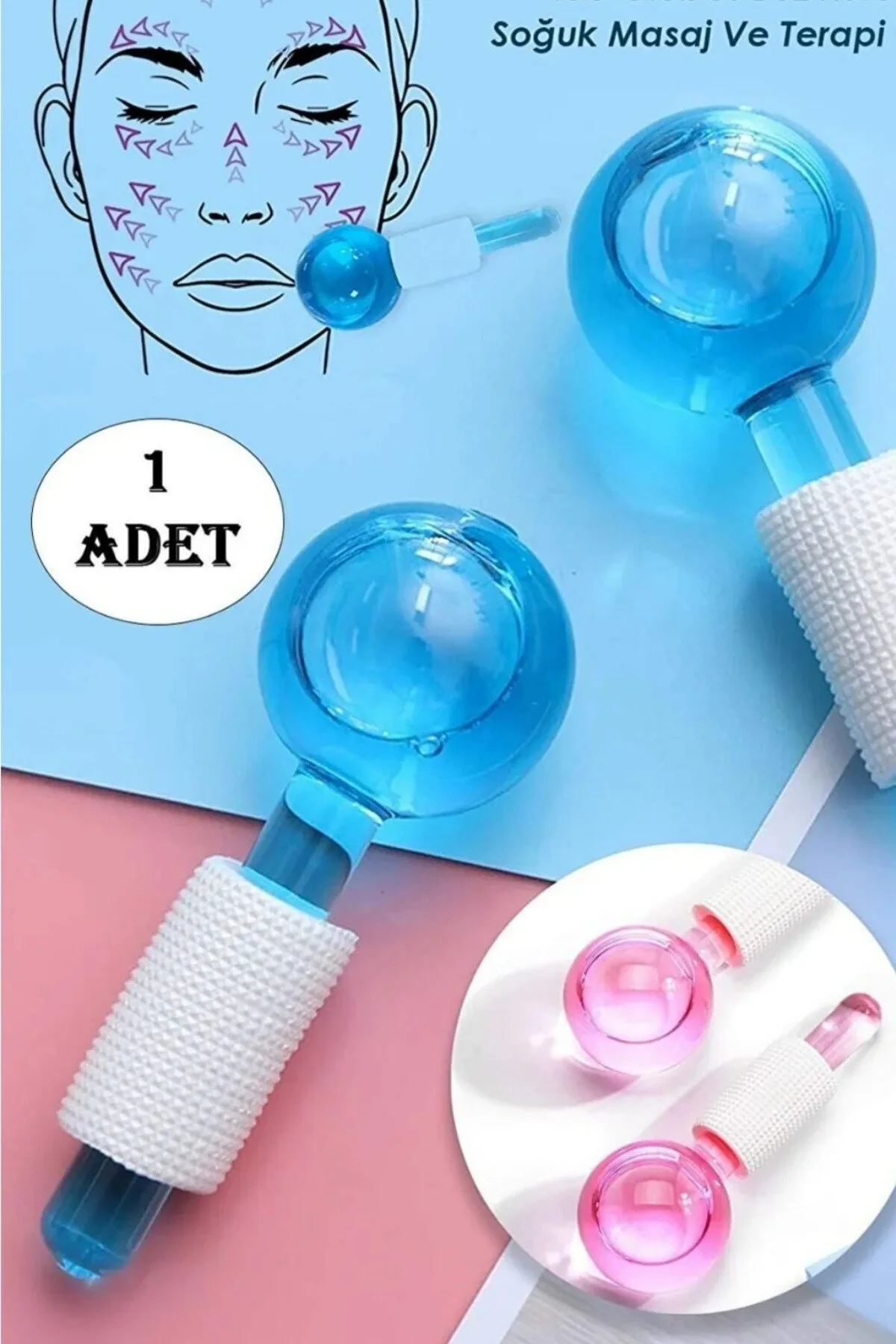 ماساژور صورت جدید PREMIUM SERIES STAIN PREMIVE AND SMOOTH EMPIRE ICE MASSAGE COLD و THERAPY HOBİ CONDİ