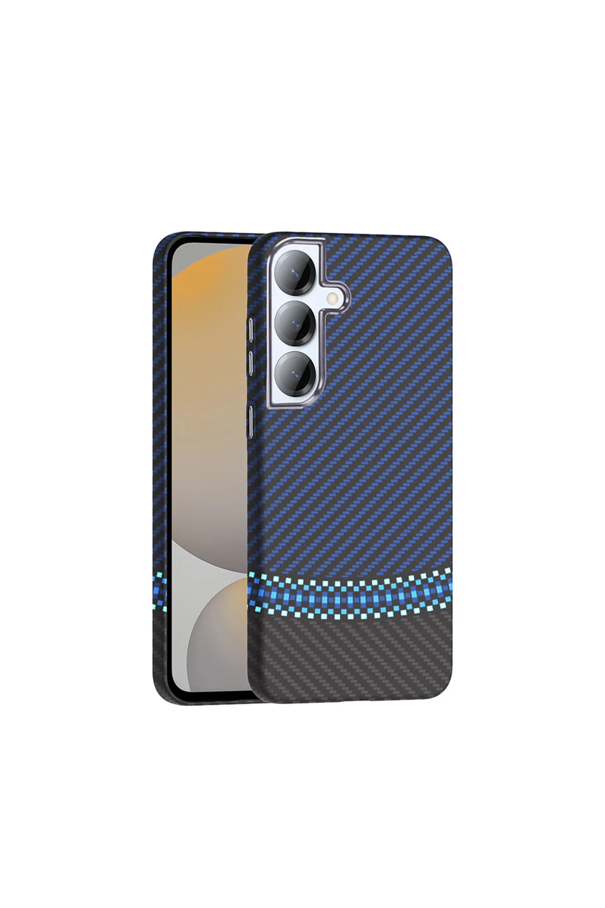 کاور و قاب پوشش بسیار نازک سبک وزن با طرح فیبر کربن سامسونگ GALAXY S25 PLUS سازگار MAGESAFE Canpay
