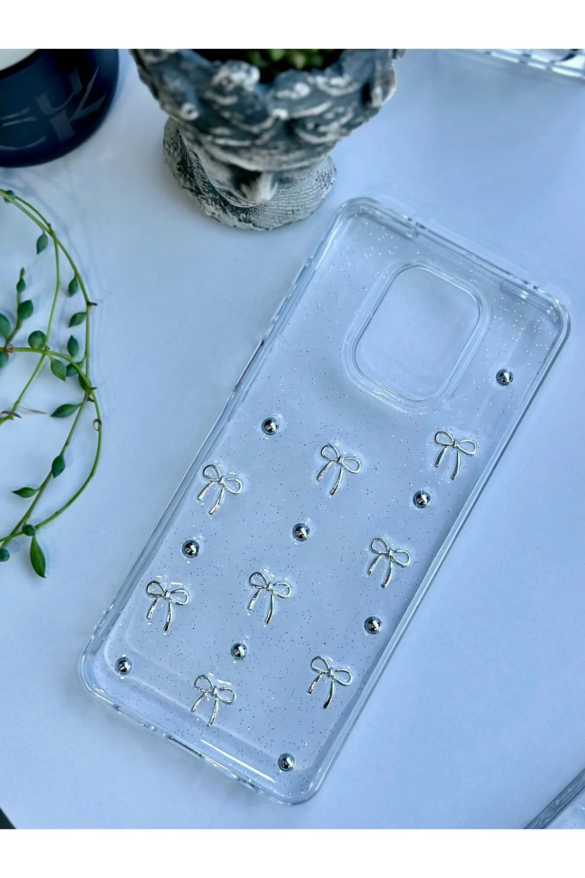 کاور و قاب XIAOMI REDMI NOTE 9S ردمی نوت 9 پرو سازگار با 3D MINI BOW طراحی سیلیکونی اسباب بازی Go Aksesuar