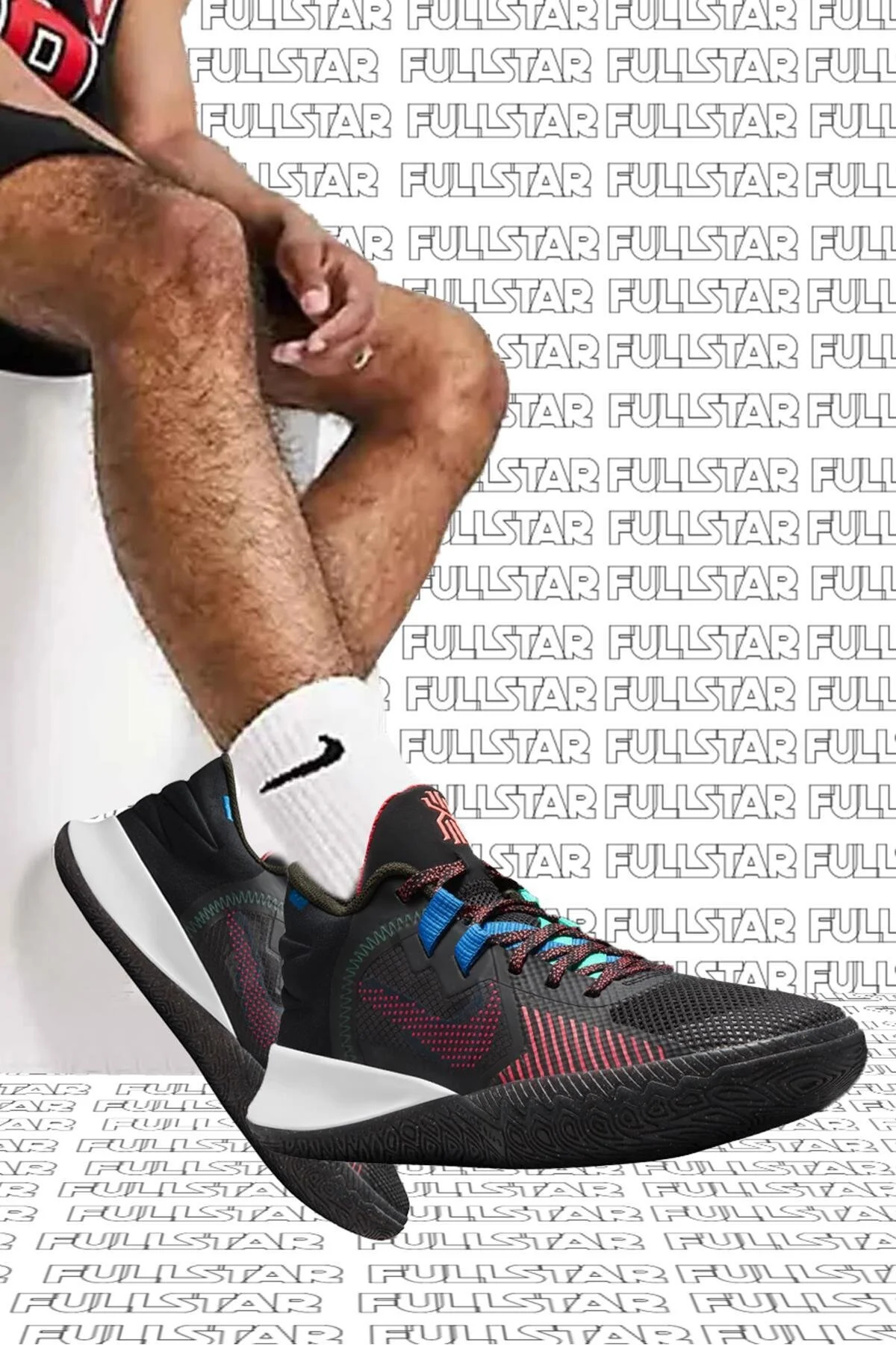 کفش بسکتبال مردانه KYRIE FLYTRAP 5 سیاه نایک Nike
