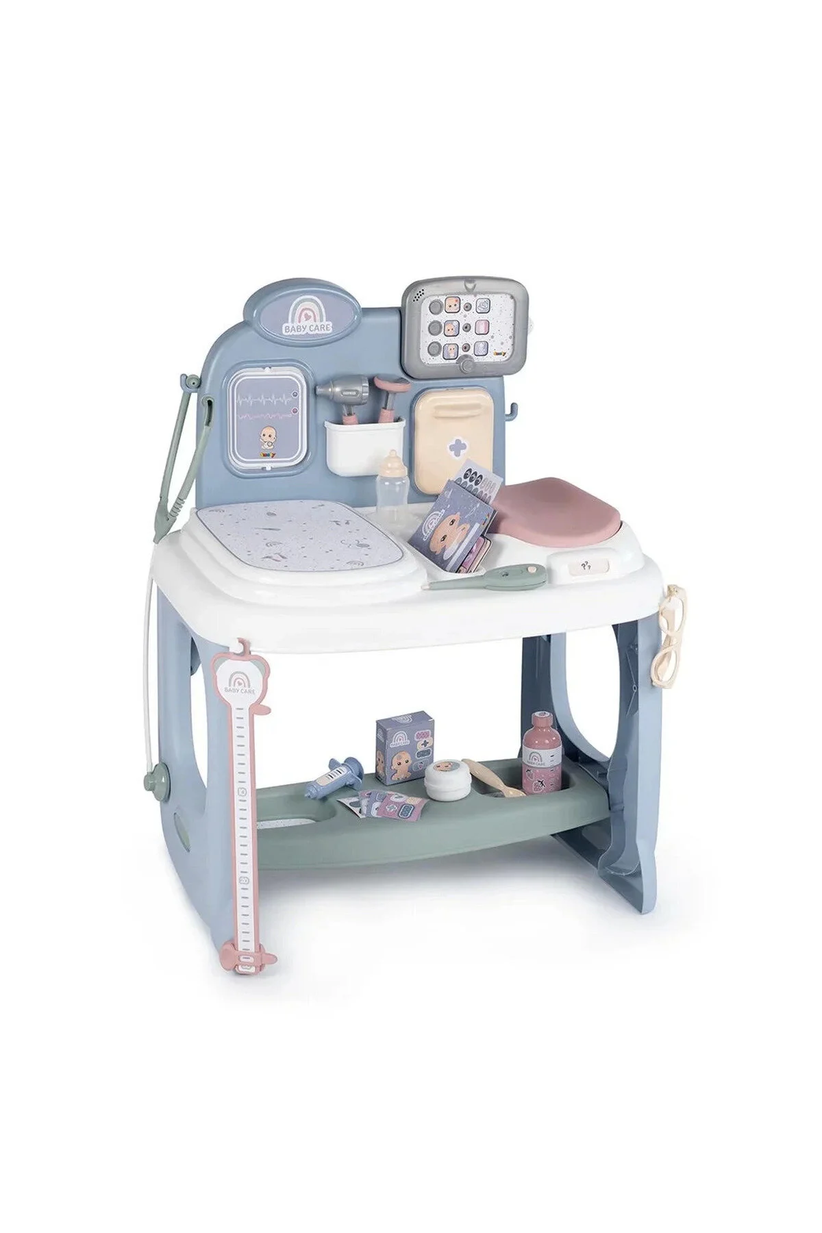 اسباب بازی های فیگور دیگر آموزش آموزشی SMOBY ELECTRONIC BABY CARE CENTER PLAY SET 240305 GIRL BOY CHILD OY NEWBRENDHOME