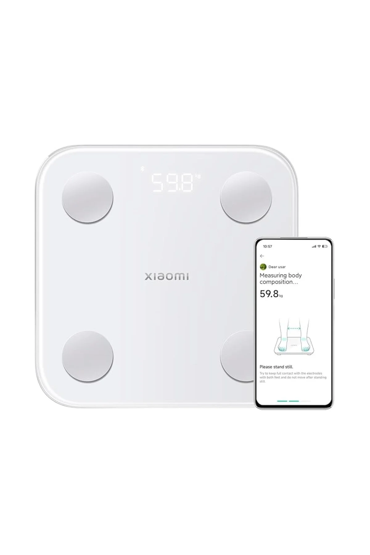 ترازو با شما در هر مرحله فشار دیجیتال Xiaomi