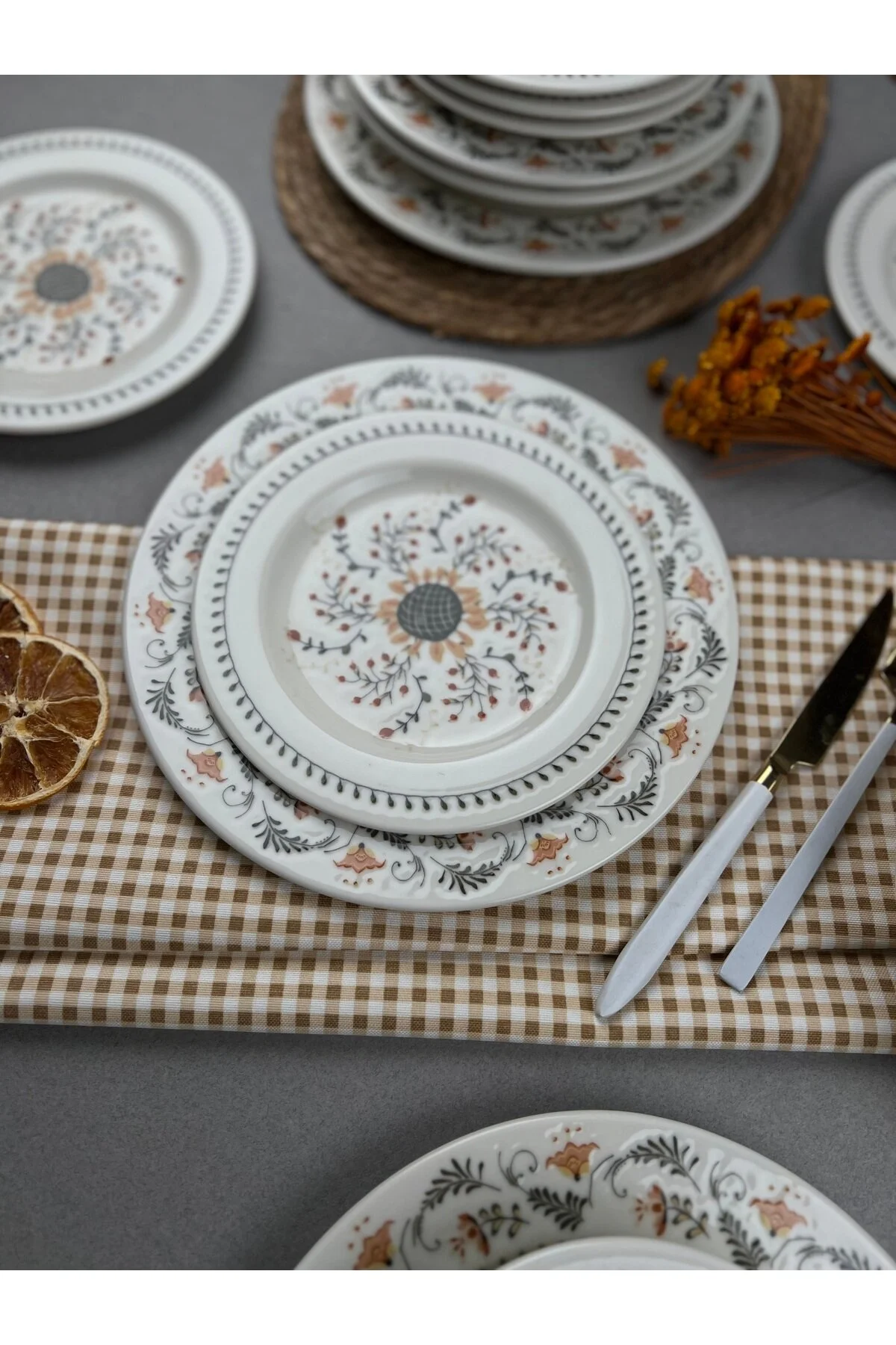 سرویس غذاخوری ست شام 24 عددی PORSER SUNFLOWER Store