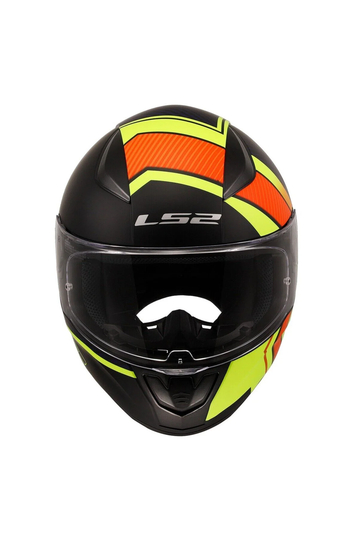 کلاه کاسکت موتورسیکلت چند رنگ FF353 RAPID 2 ایمنی بسته زرد مات اضافی 2XL LS2