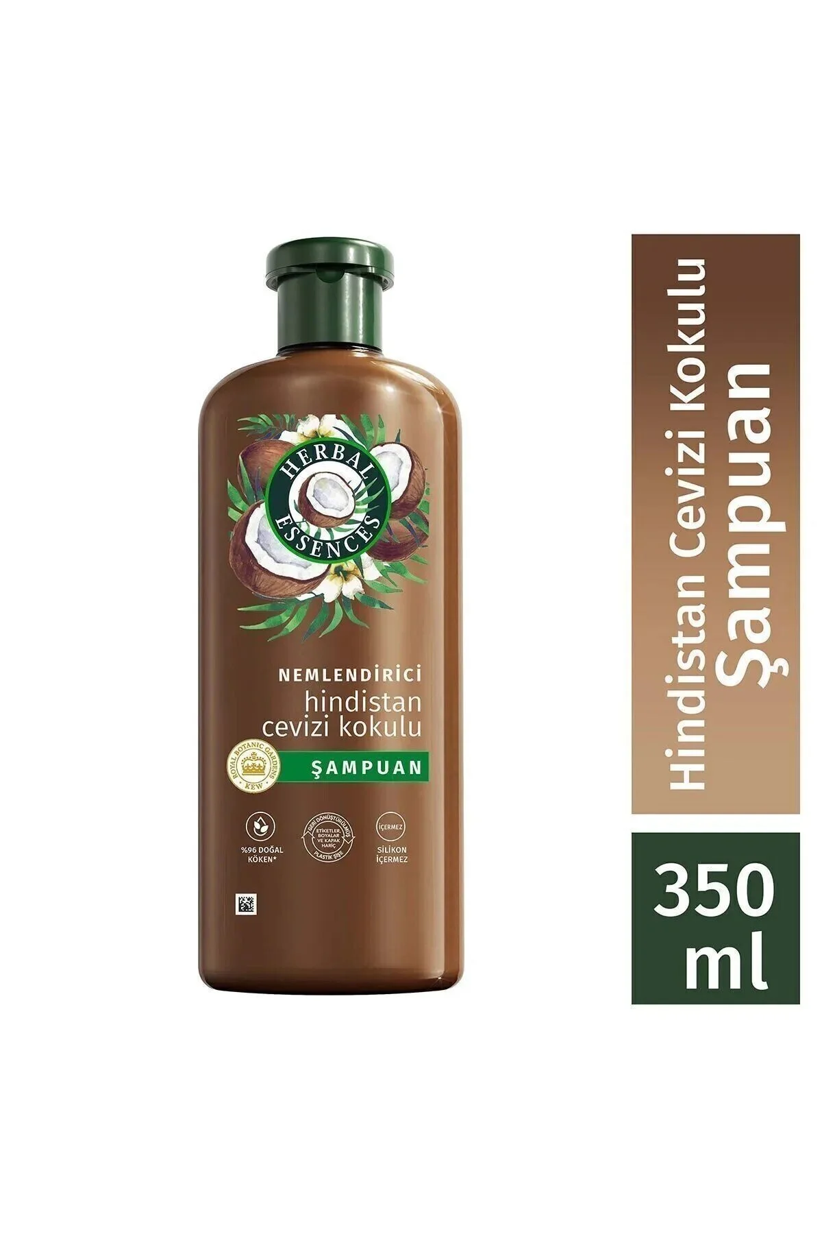 شامپو وگان مرطوب‌کننده با رایحه نارگیل 400 میلی‌لیتر هاربال اسانکاس Herbal Essences
