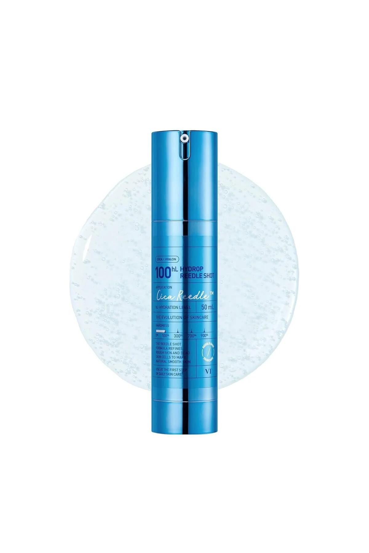 سرم پوست HYDROP REEDLE SHOT 100HL میکرونیدلینگ هیالورونیک اسید 50 میل VT COSMETICS