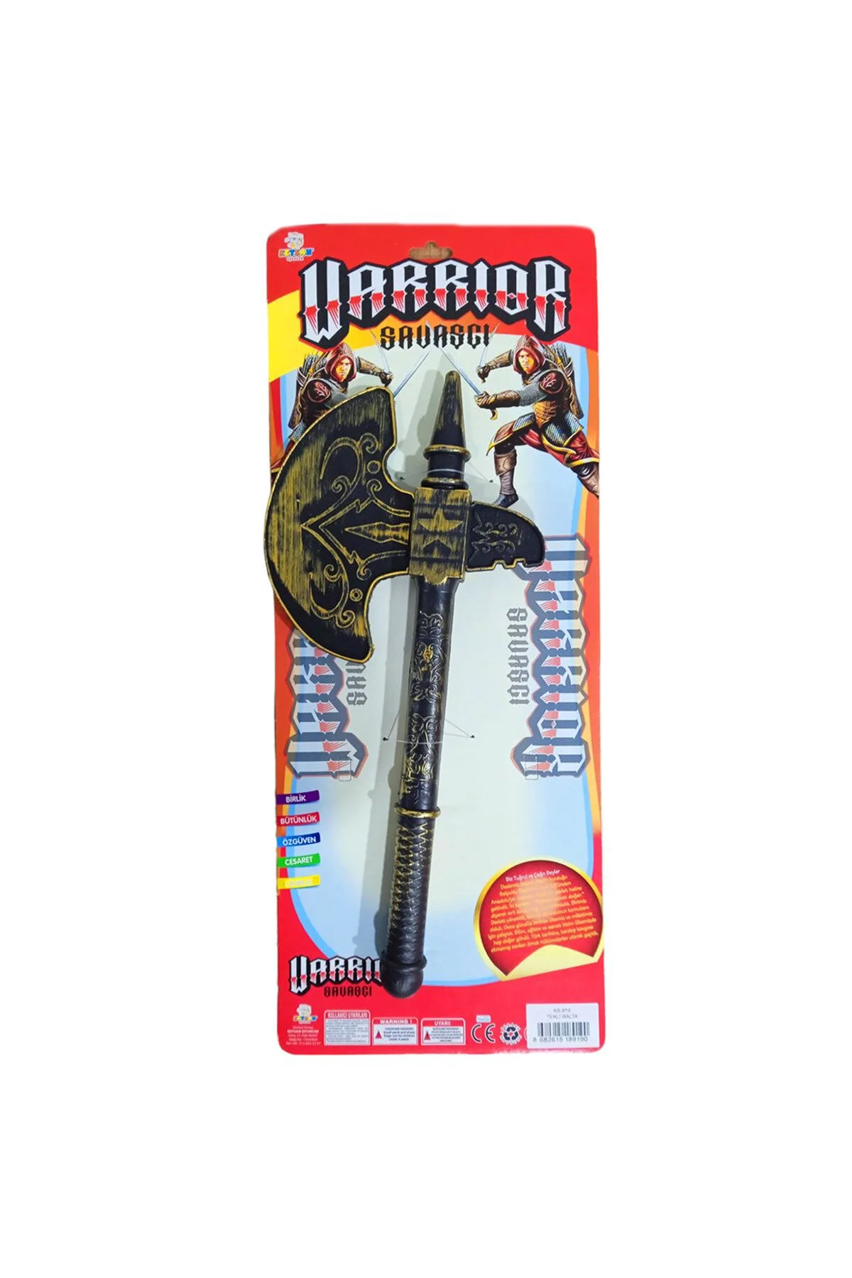 اسباب بازی های فیگور دیگر برنامه جنگجوی تک تبر 3+ KETSAN OYUNCAK