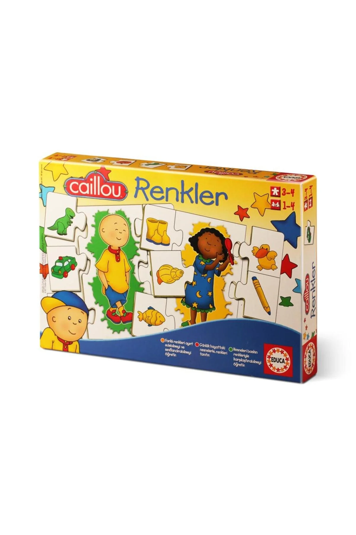 پازل آموزشی CAILLOU COLORS از ترکیه Genel Markalar