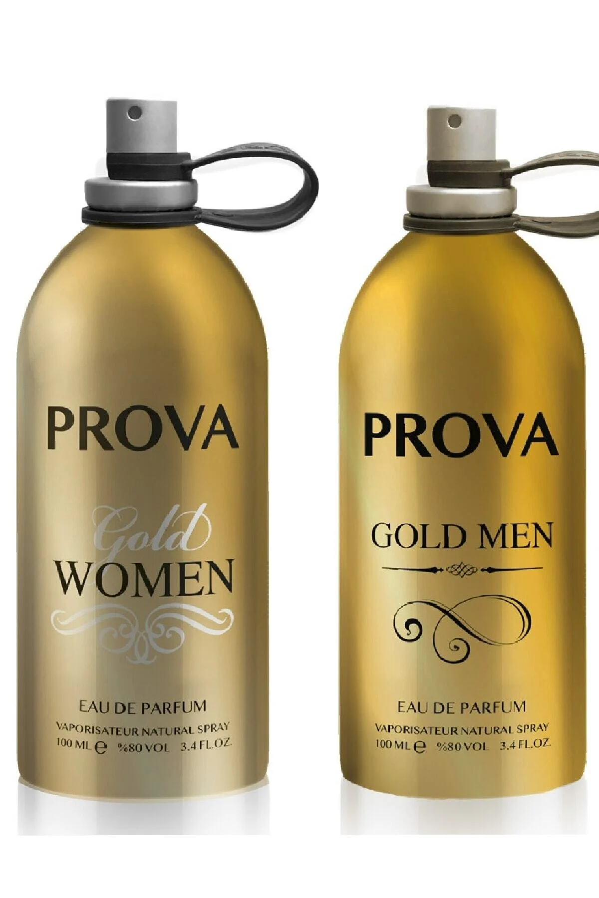 Prova عطر زنانه و مردانه طلایی ادوپرفیوم 2 x 100 میلی لیتر