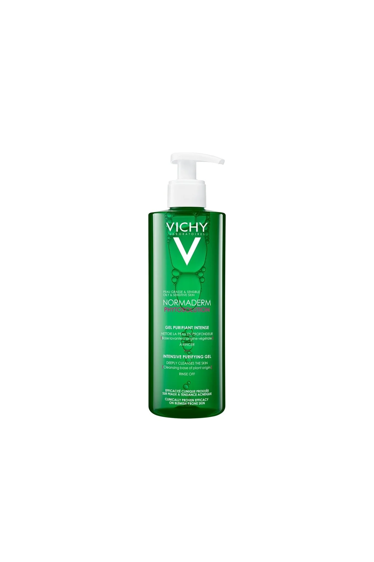 پاک کننده صورت NORMADERM PHYTOSOLUCTION انجام ژل تمیز 400 میل ویشی Vichy