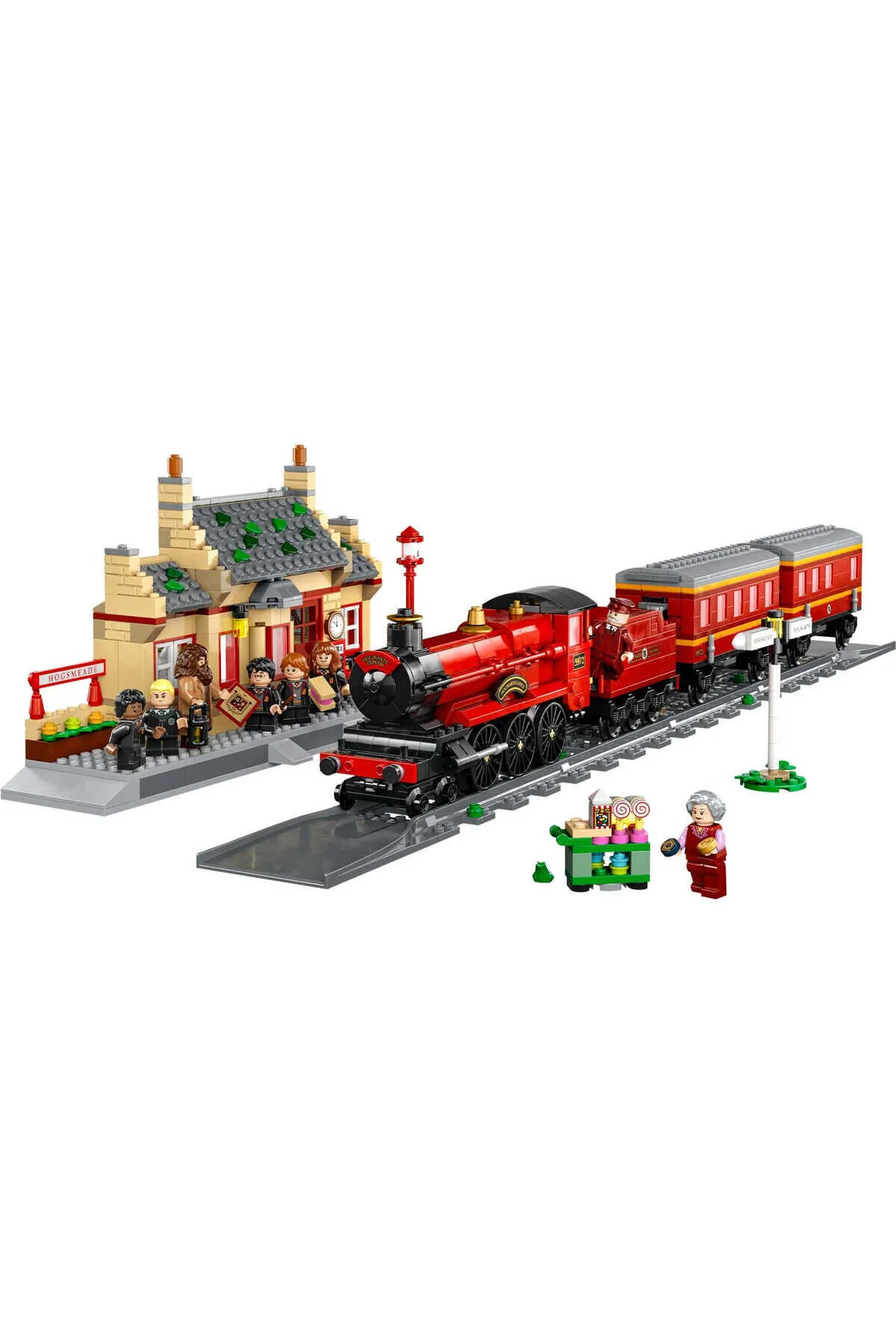 لگو و اسباب بازی های ساخت محور هری پاتر هاگوارتز اکسپرس ایستگاه هاگسمد 76423 LEGO