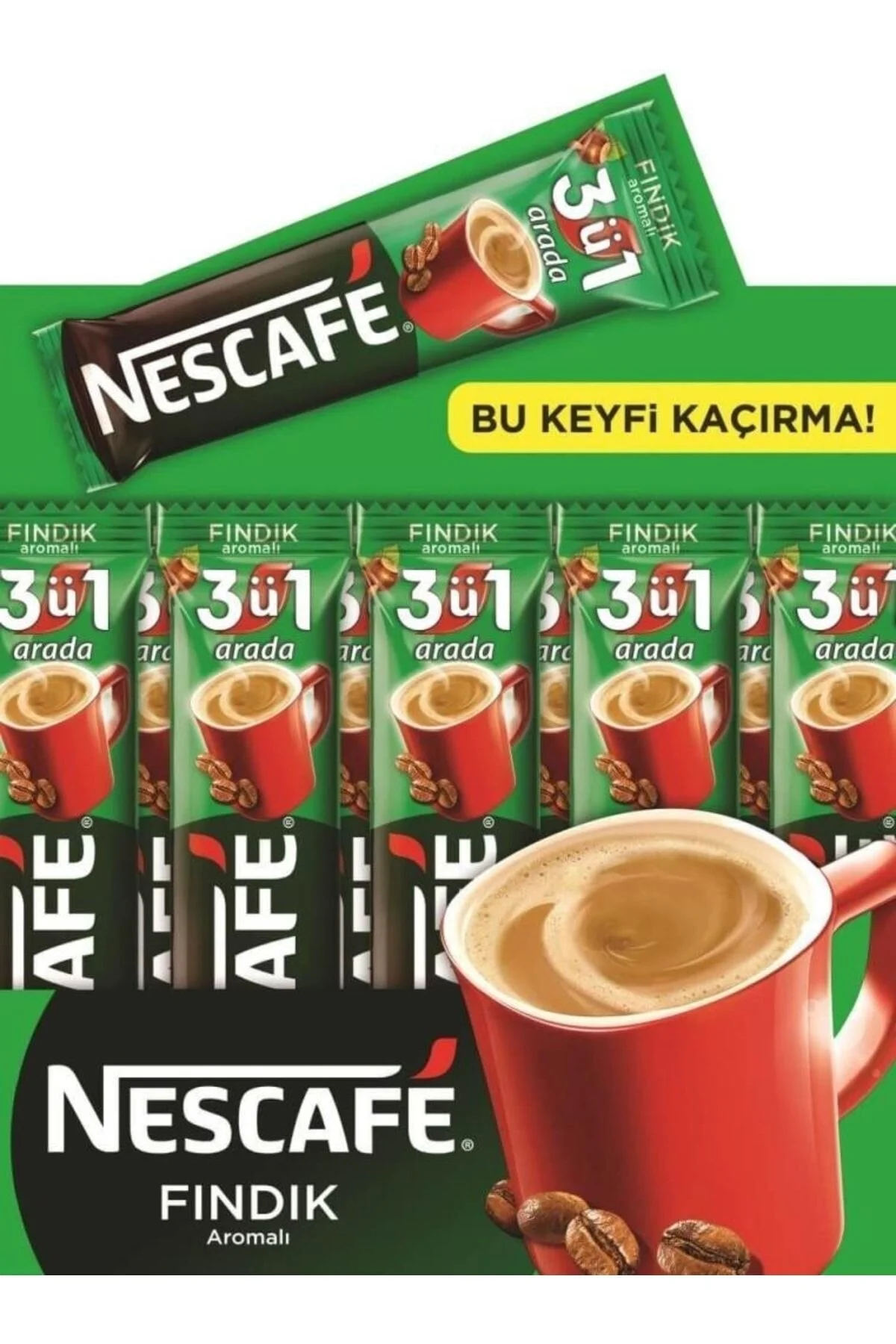 قهوه فیلتر و دانه کامل نسکافه 3 در 1 فندق 48 عدد 17 گرم لیا 12515292 نستله Nestle