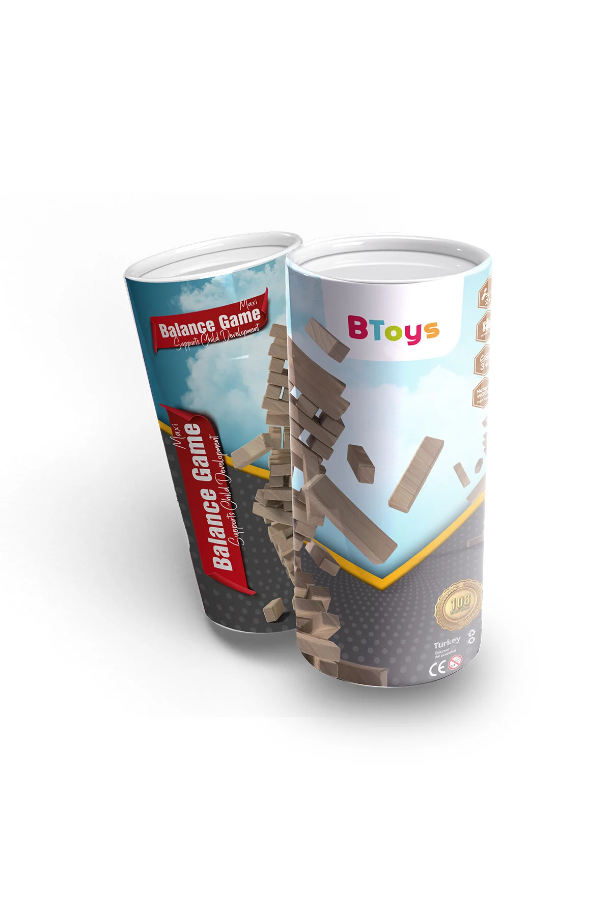 بازی های رومیزی تعادل MAXI اورجینال Enjoy BToys
