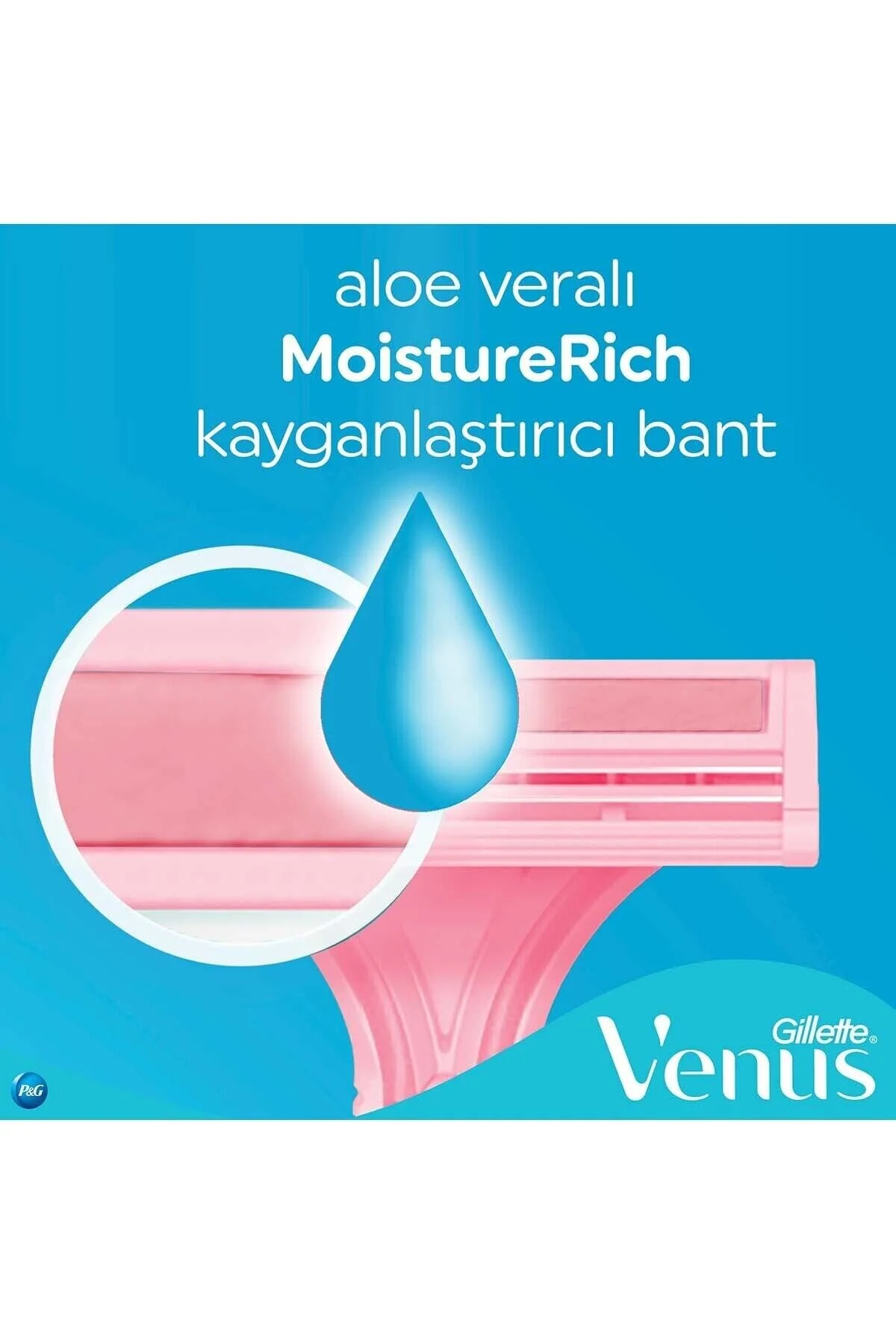 تیغ اصلاح زنانه به سادگی ونوس 2 چاقوی زنان 5 قطعه اصلی ژیلت اورجینال Gillette Venus