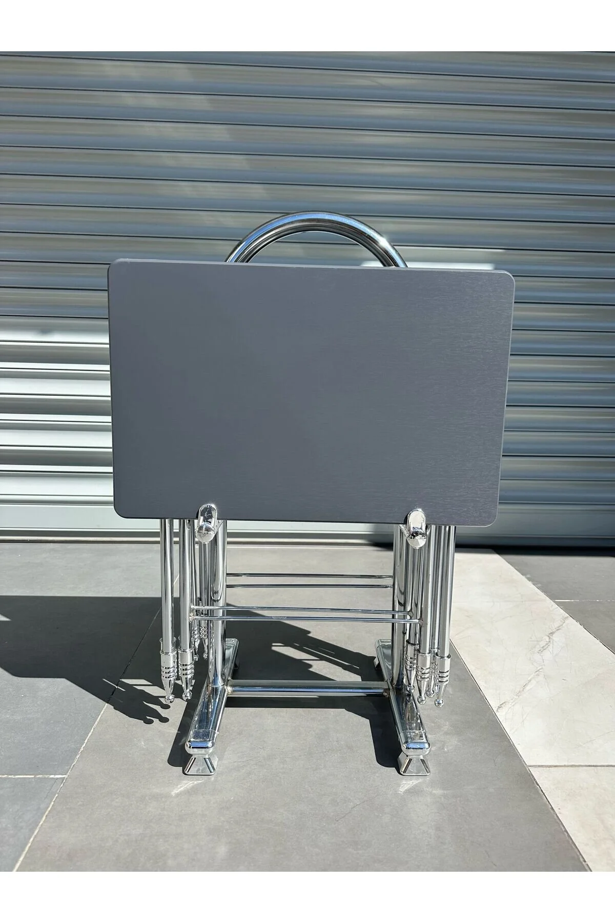 استند نت و ساز مسطح آنتراسیت خاکستری میز قهوه کیسه زیگون 4L کیف MEBRAN MDF erk mobilya