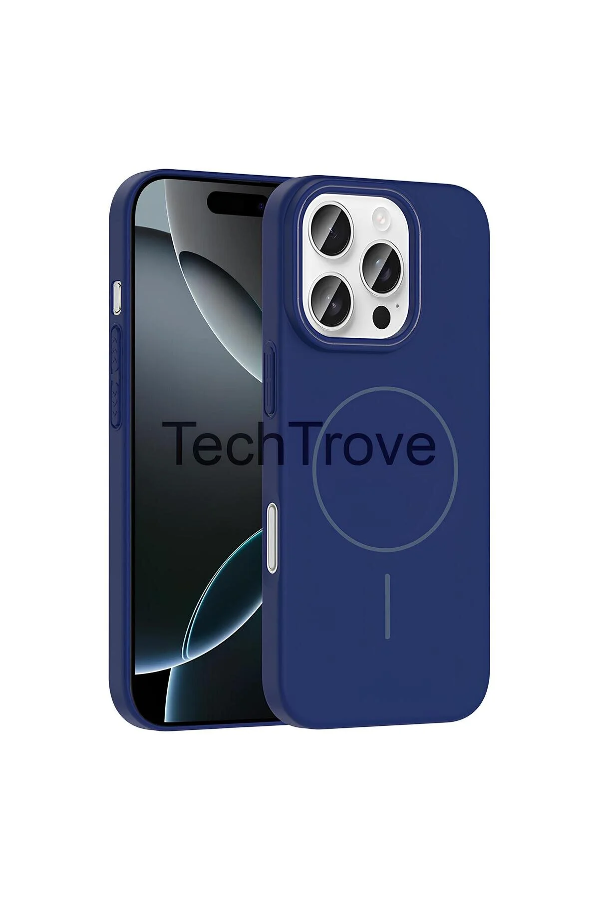 کاور و قاب لمسی صاف MAGSAFE APPLE IPHONE 16 PRO MAX CASE با قابلیت شارژ TechTrove