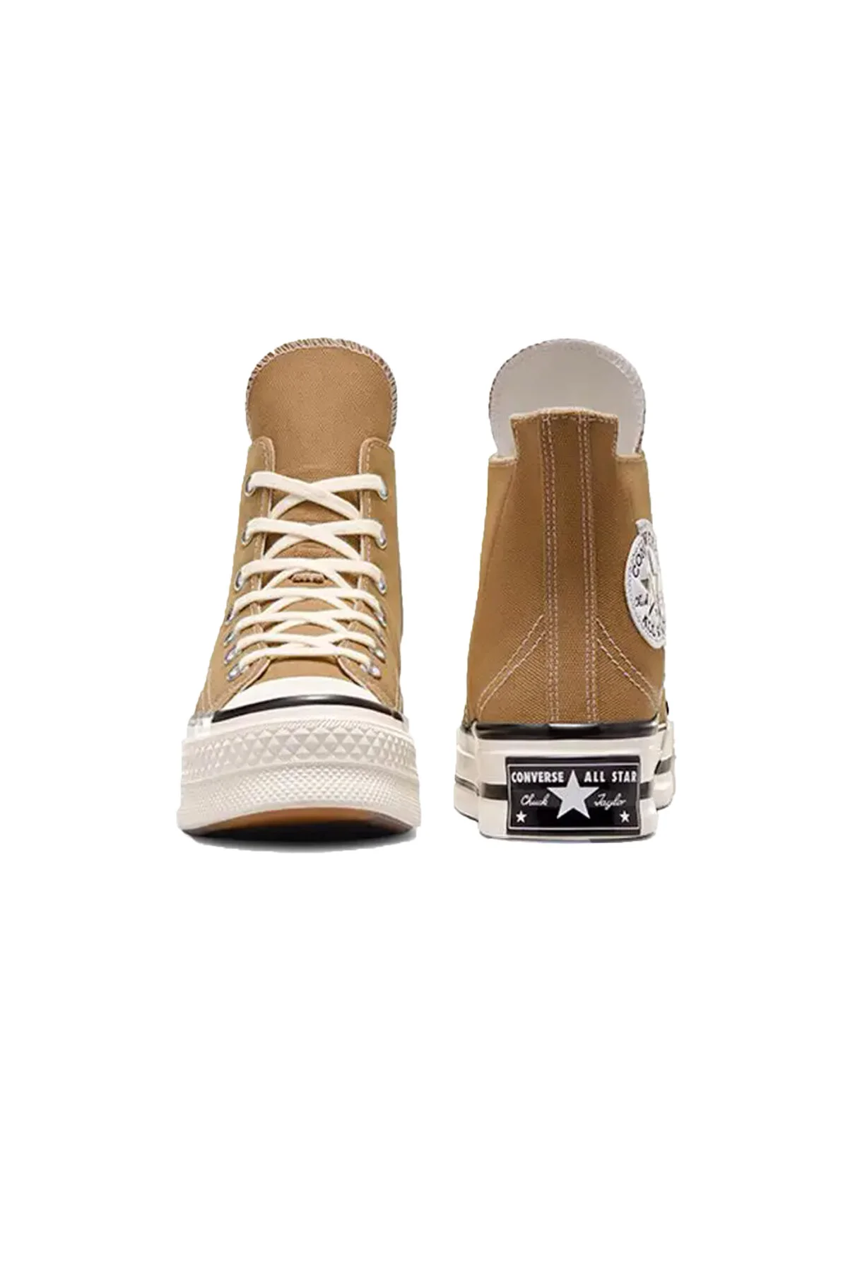 اسنیکر کفش راحتی زنانه چاک 70 پلاس قهوه ای کانورس Converse