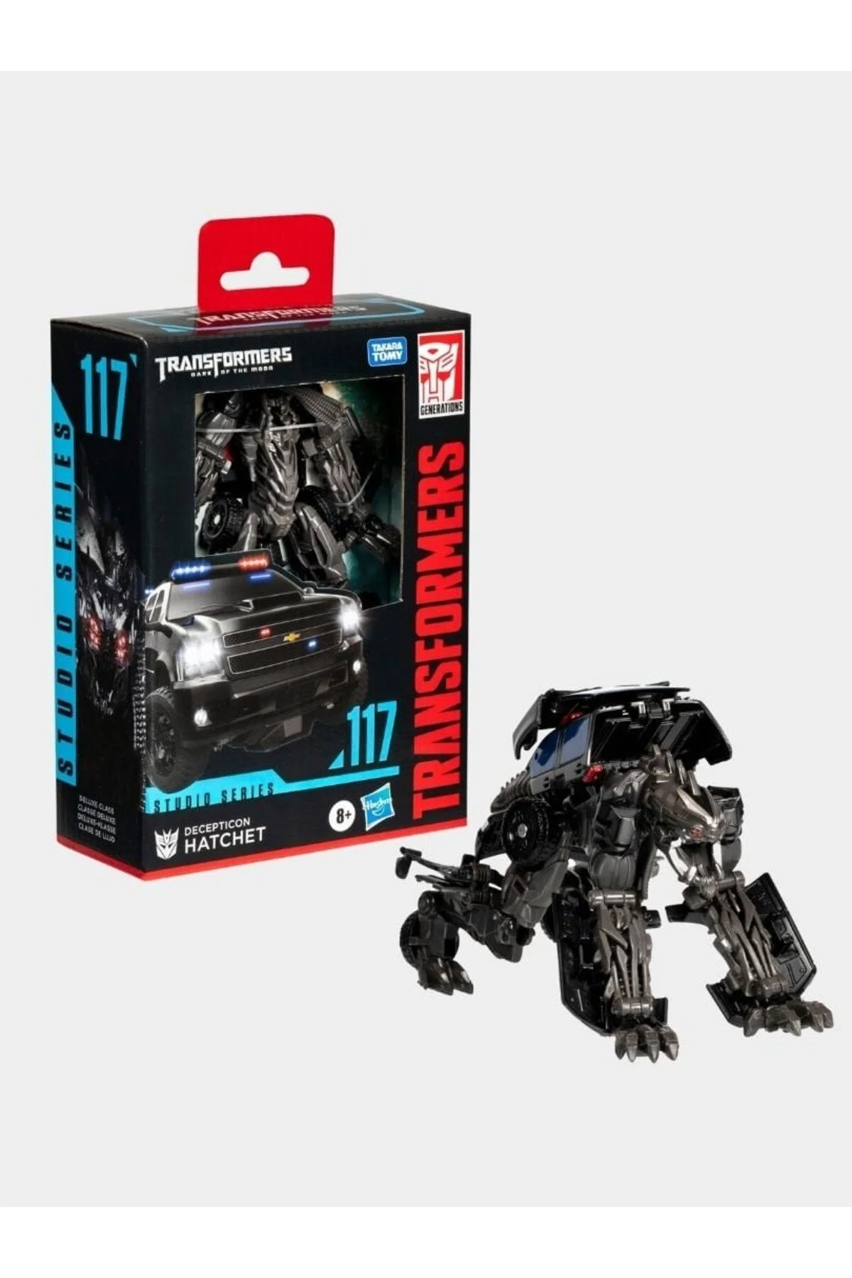فیگور استودیو سری DELUXE کلاس DECEPTICON HATCHET اکشن از ترکیه transformers