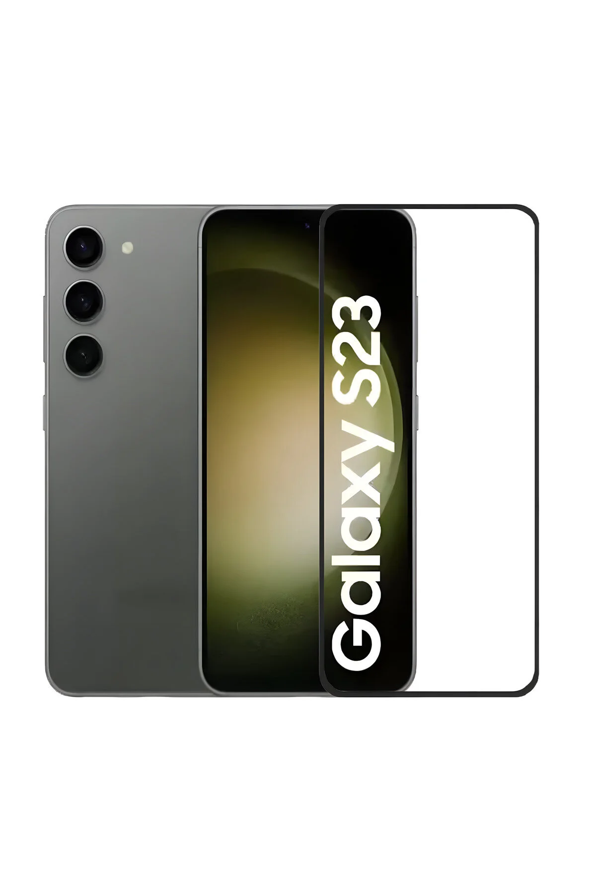 محافظ صفحه نمایش تمام شیشه نشکن GALAXY S23 150CC آنتی استاتیک BIG EDGE 9H واقعی فیبکس Fibaks