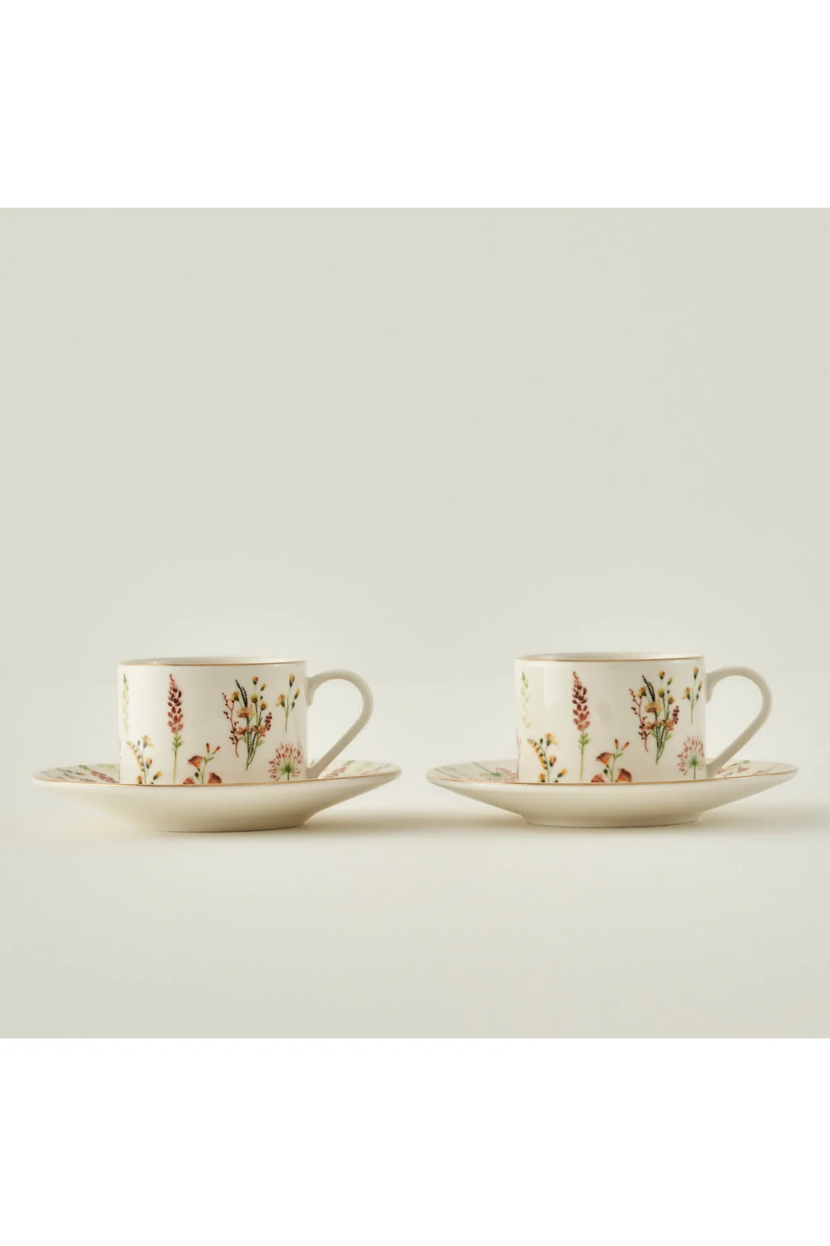 فنجان چای مجموعه 2 قطعه PLORES PORCELAIN 180 سی Bella Maison