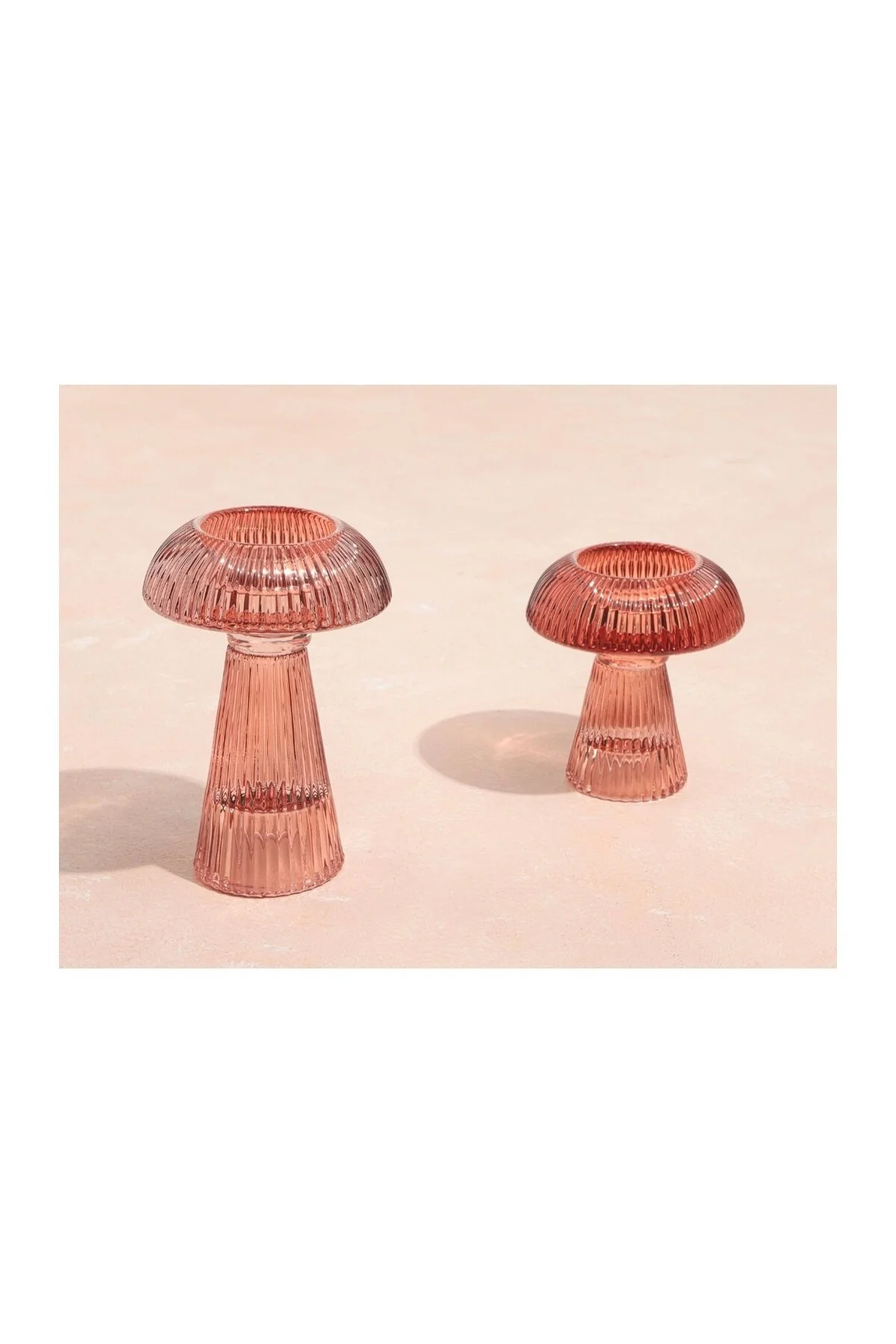 شمعدان و جاشمعی MORAIRA MUSHROOM TEALIGHT 11 سانتی متر شمع Porland