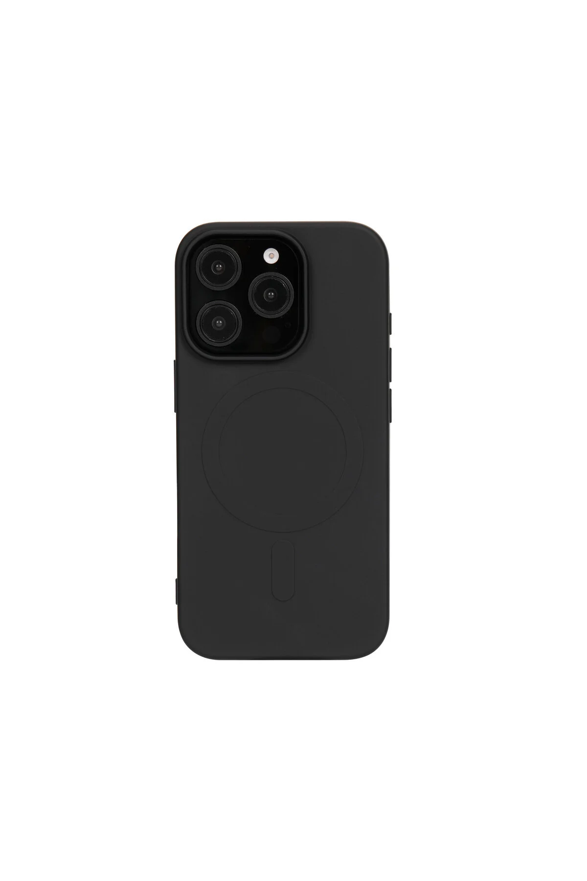 کاور و قاب GM BLACKCASE IPHONE 16 PRO سیاه بازیافتی با MAGSAFE GREENMNKY