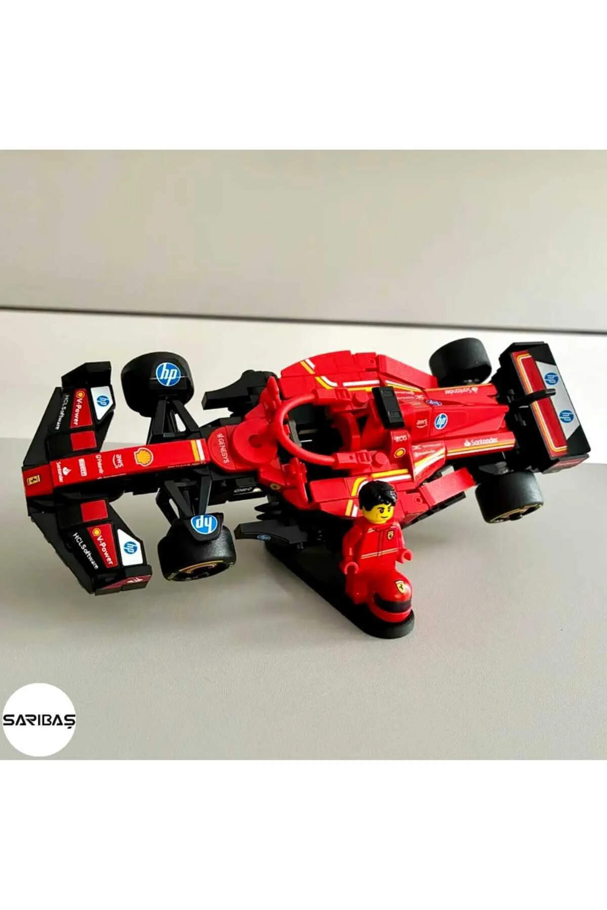 لگو و اسباب بازی های ساخت محور ساختمانی SPEED ​​CHAMPIONS FORMULA 1 غرفه نمایشگاهی زاویه ای سازگار با خودرو از ترکیه SARIBAŞ TEKNOLOJİ