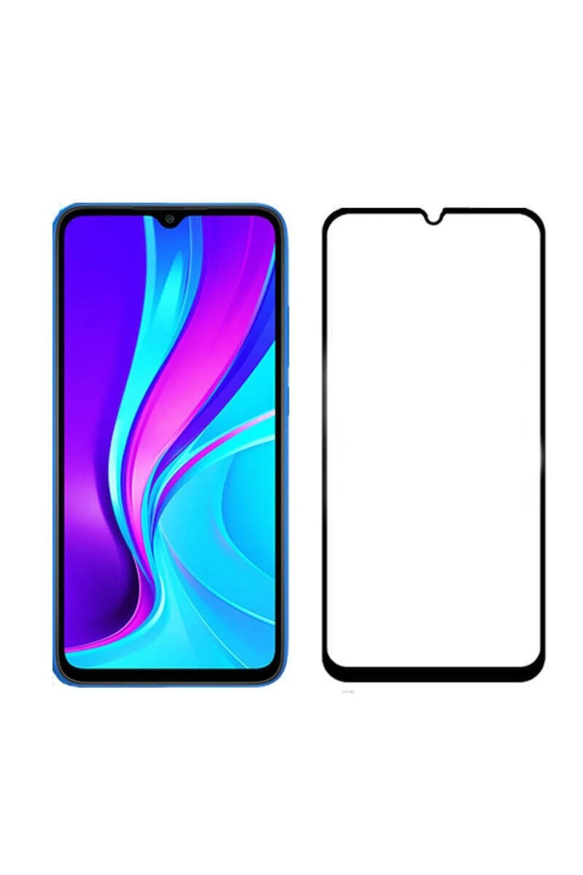 محافظ صفحه نمایش تمام شیشه ای نشکن GALAXY A13 A23 150CC ANTISTATIC 9H REAL TEMPERED HARD PROTECTION فیبکس Fibaks