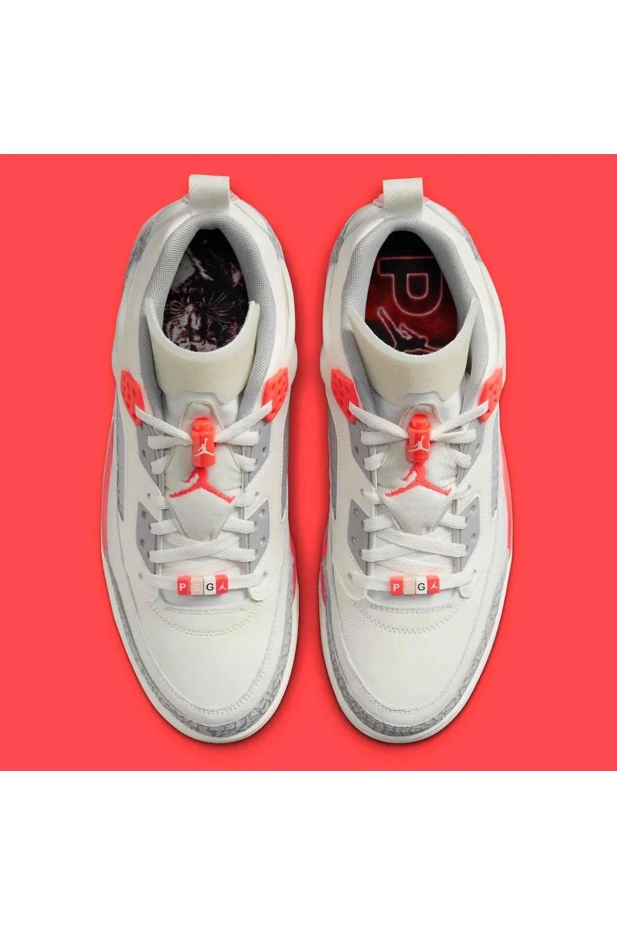 کفش بسکتبال مردانه NIKE AIR JORDAN SPIZIKE LOW PARIS SAINT GERMAIN BASKETBALL SHOE HF8827 100 نایک Nike